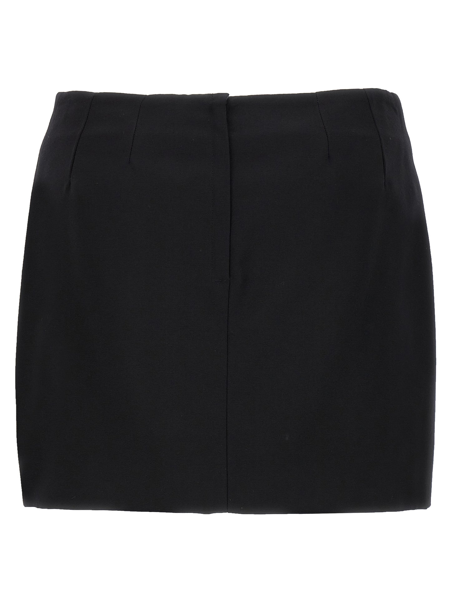 Dolce & Gabbana Black Viscose Long Skirt