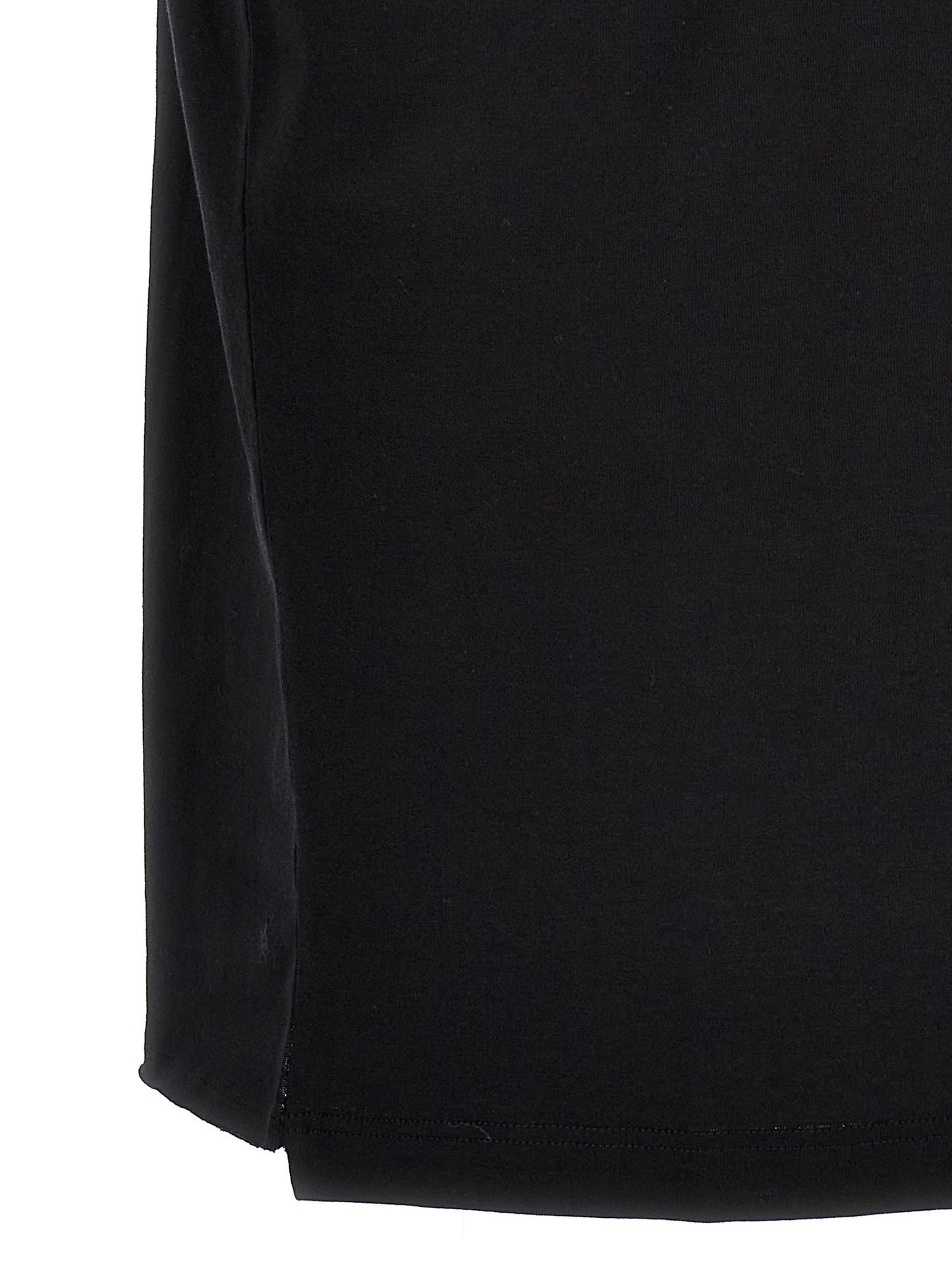 Saint Laurent Black Cotton T-Shirt