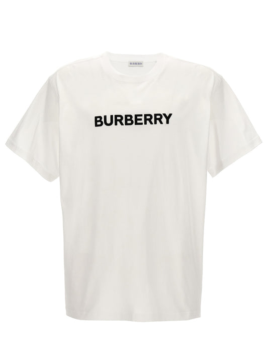 Burberry White Cotton T-Shirt