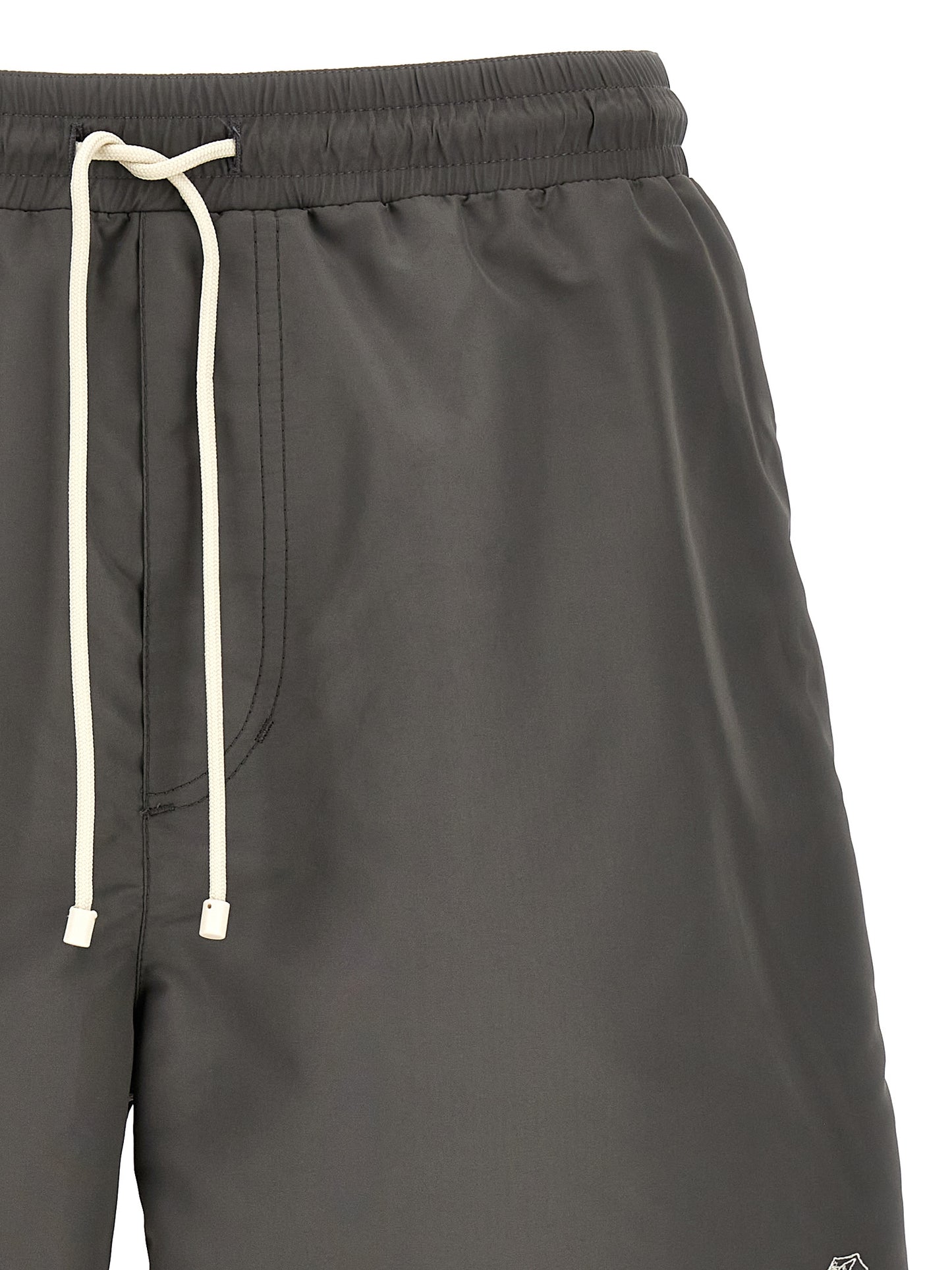 Brunello Cucinelli Gray Polyester Shorts