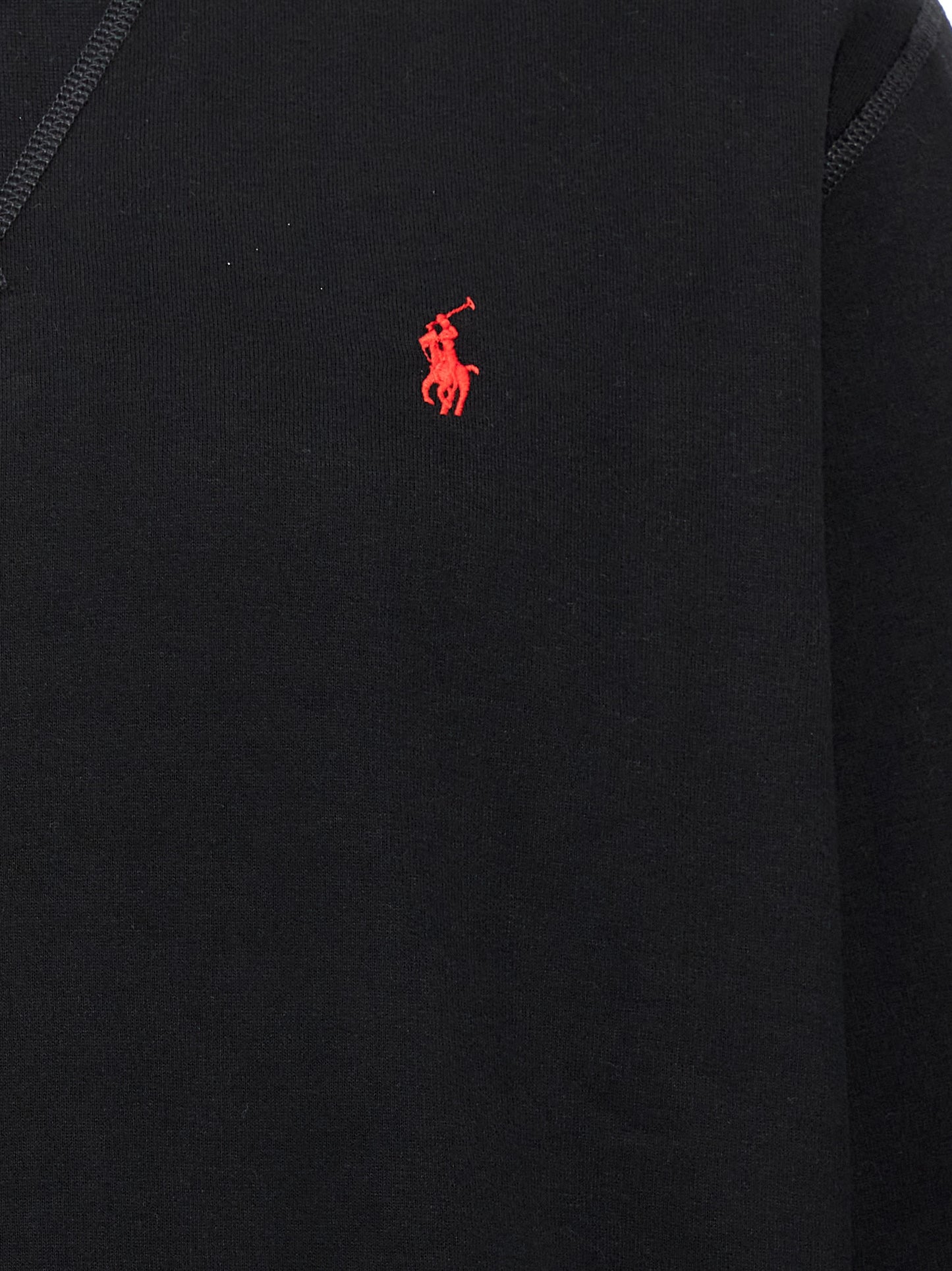 Polo Ralph Lauren Black Cotton Sweatshirt