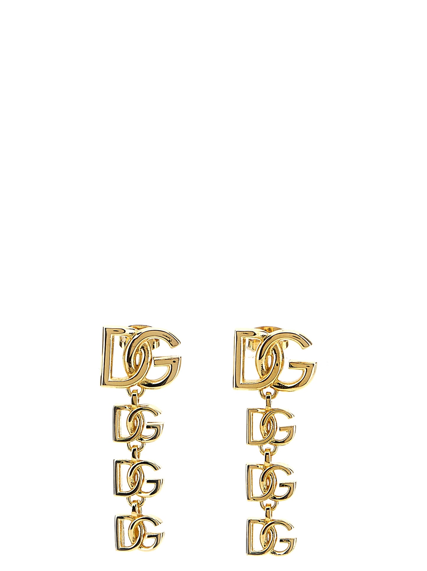 Dolce & Gabbana Gold Brass Earrings