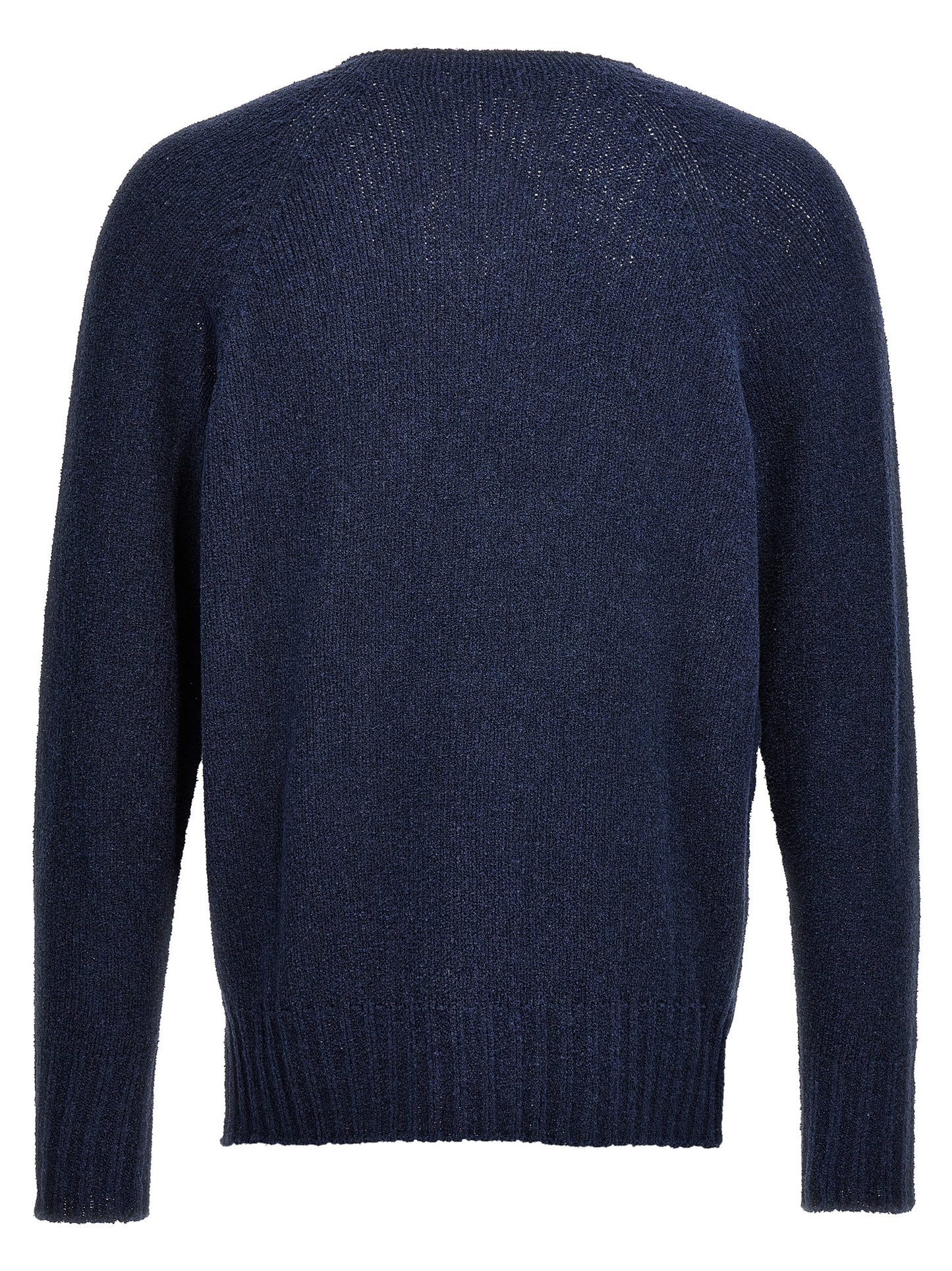 MA'RY'YA Blue Cotton Cardigan