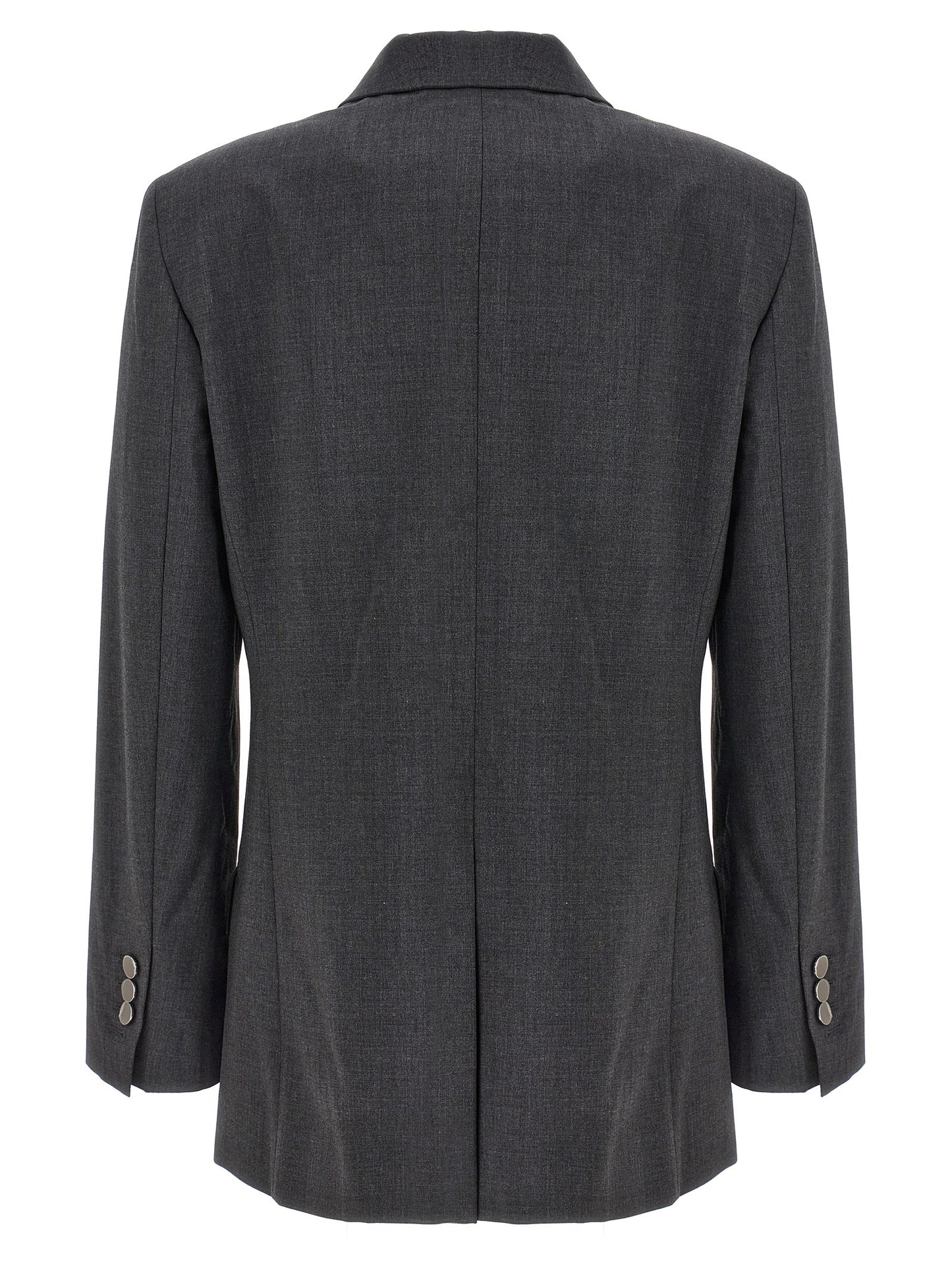 Theory Gray Wool Blazer