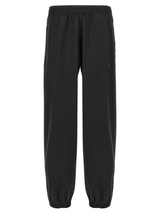 Givenchy Black Virgin Wool Casual Pants