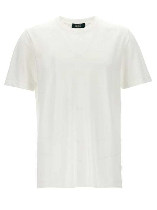ZANONE White Cotton T-Shirt