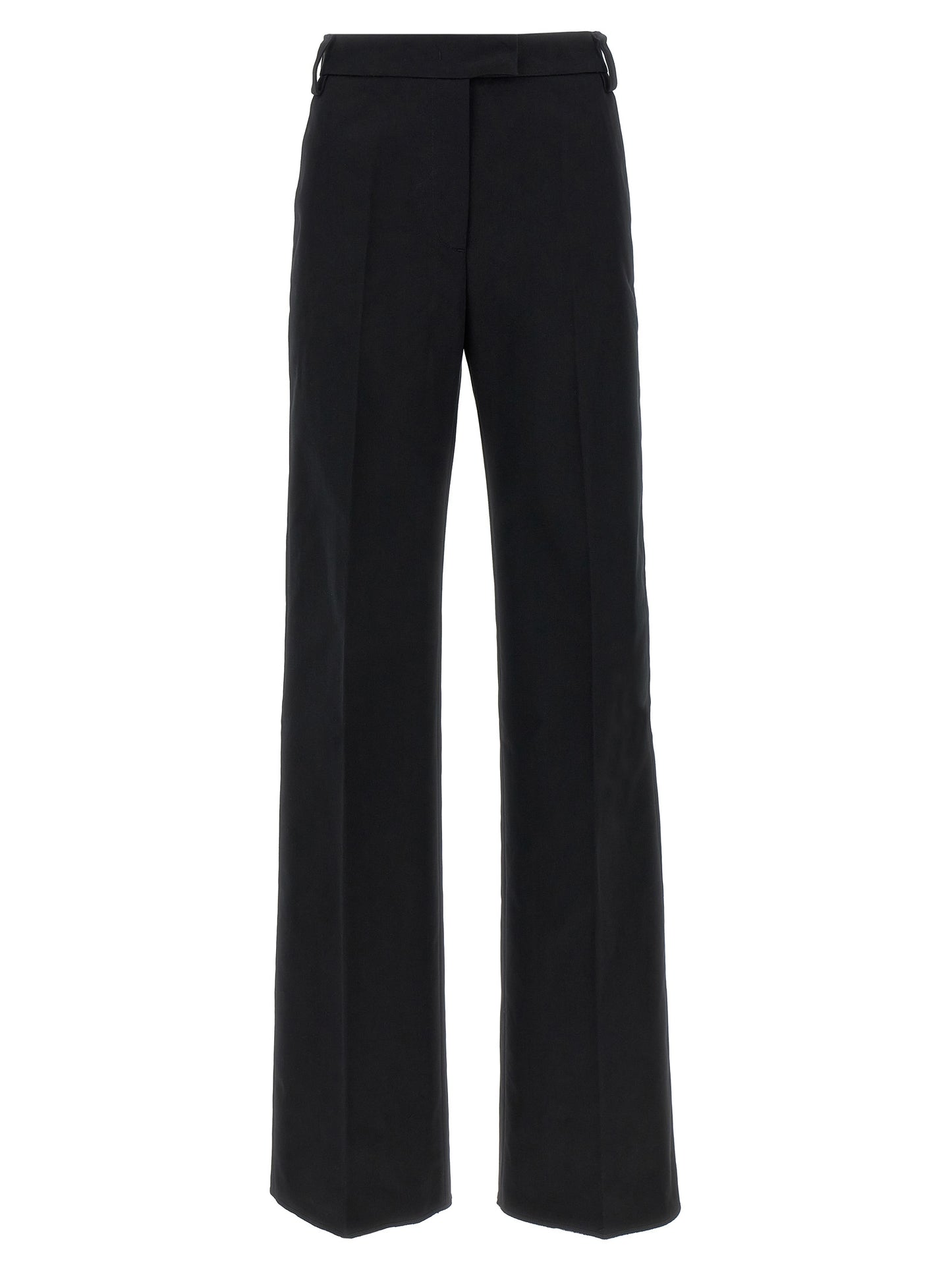 THELATEST Black Cotton Casual Pants