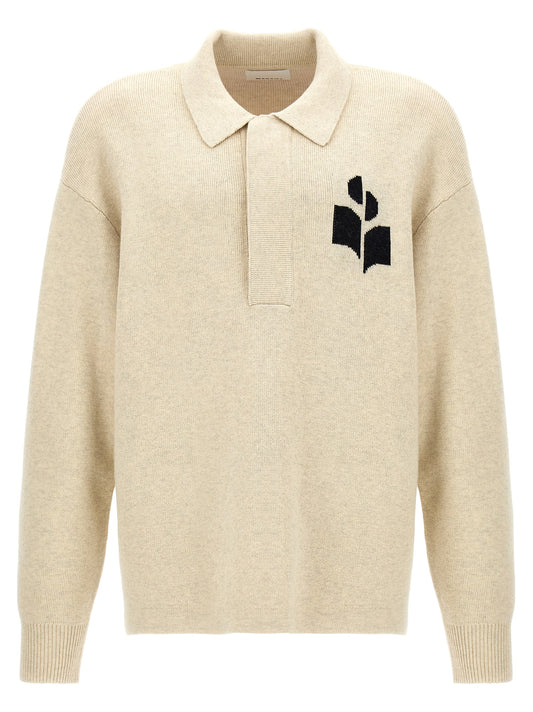 MARANT Gray Cotton Cardigan