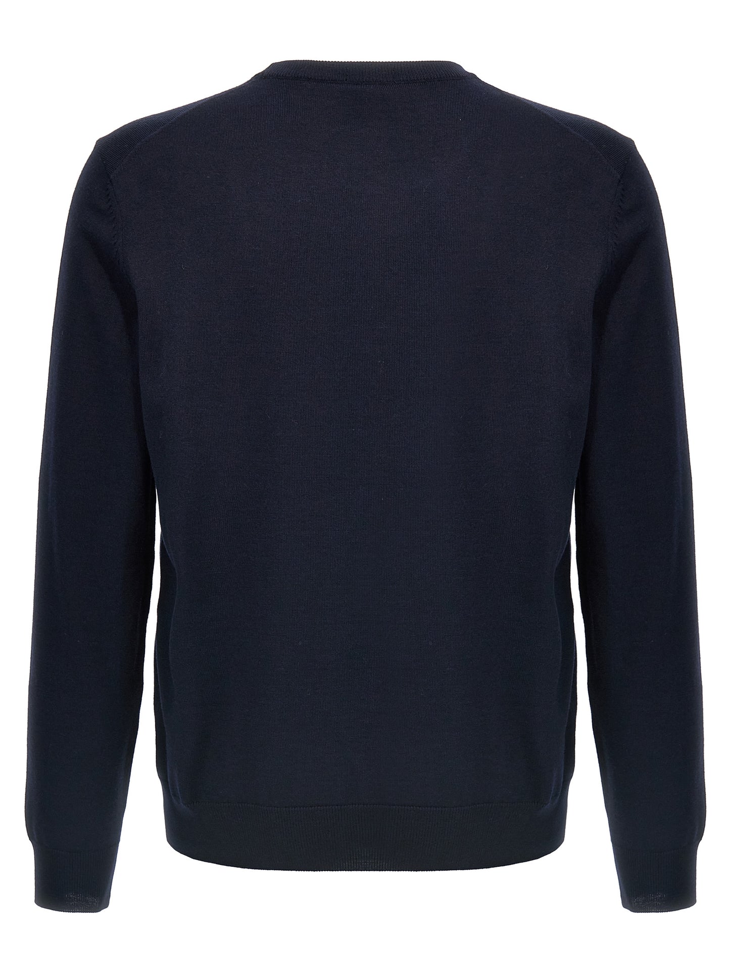 Hugo Boss Blue Virgin Wool Cardigan