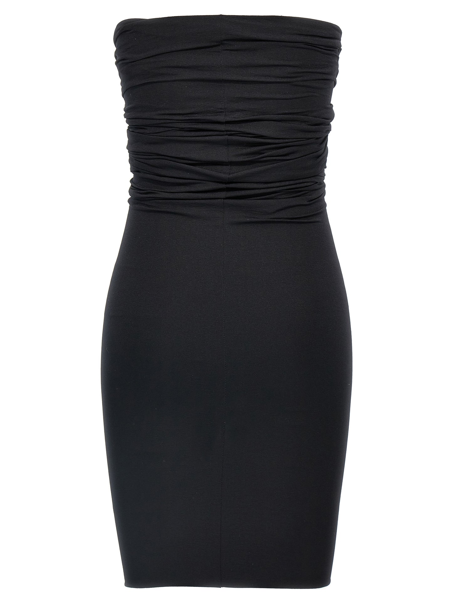 Rick Owens Black Nylon Short Dress