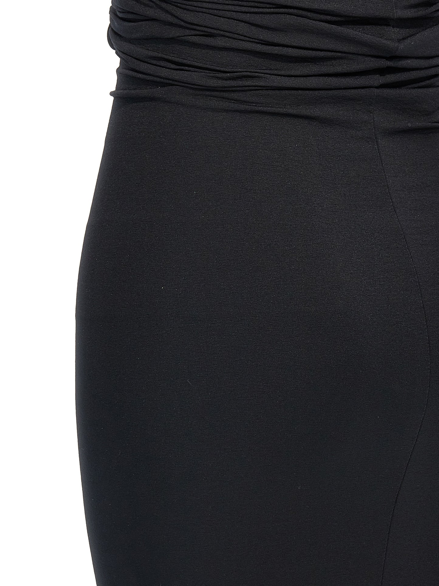 Rick Owens Black Nylon Short Dress