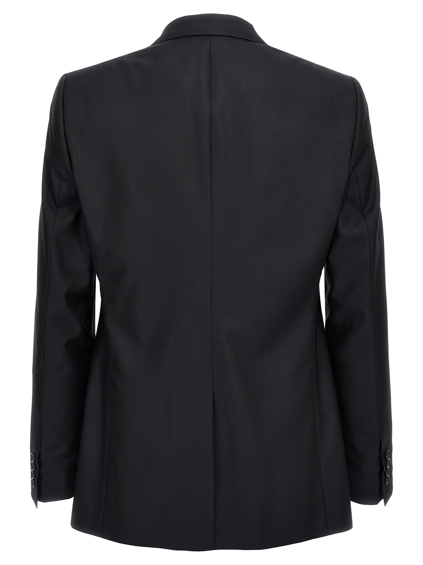 Dolce & Gabbana Blue Virgin Wool Two-Piece Suit