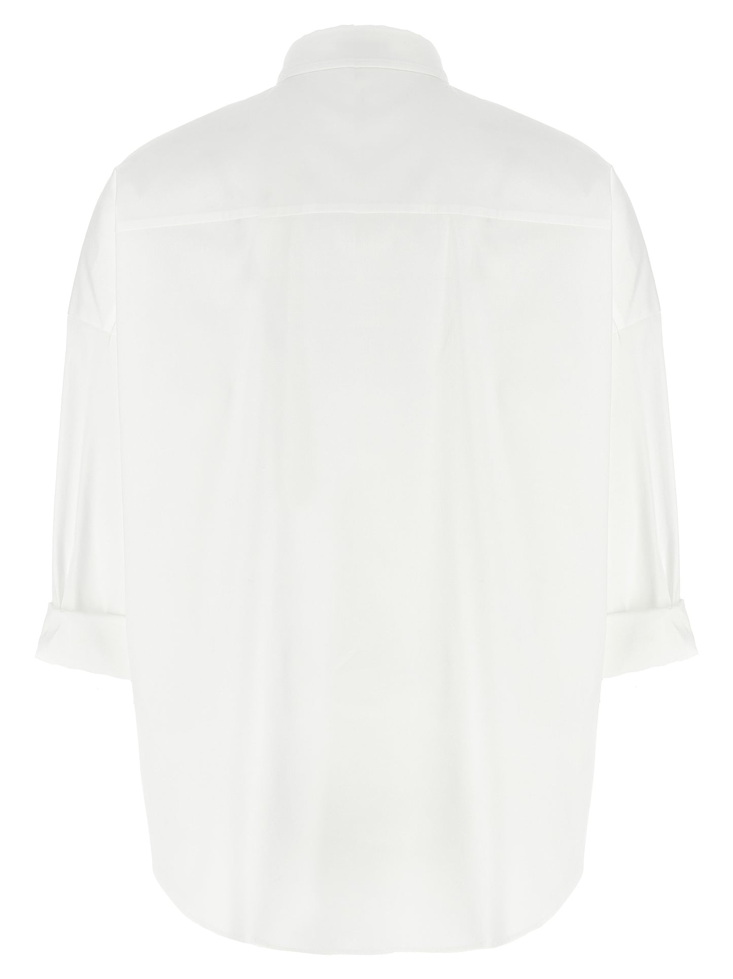 Brunello Cucinelli White Cotton Blouse