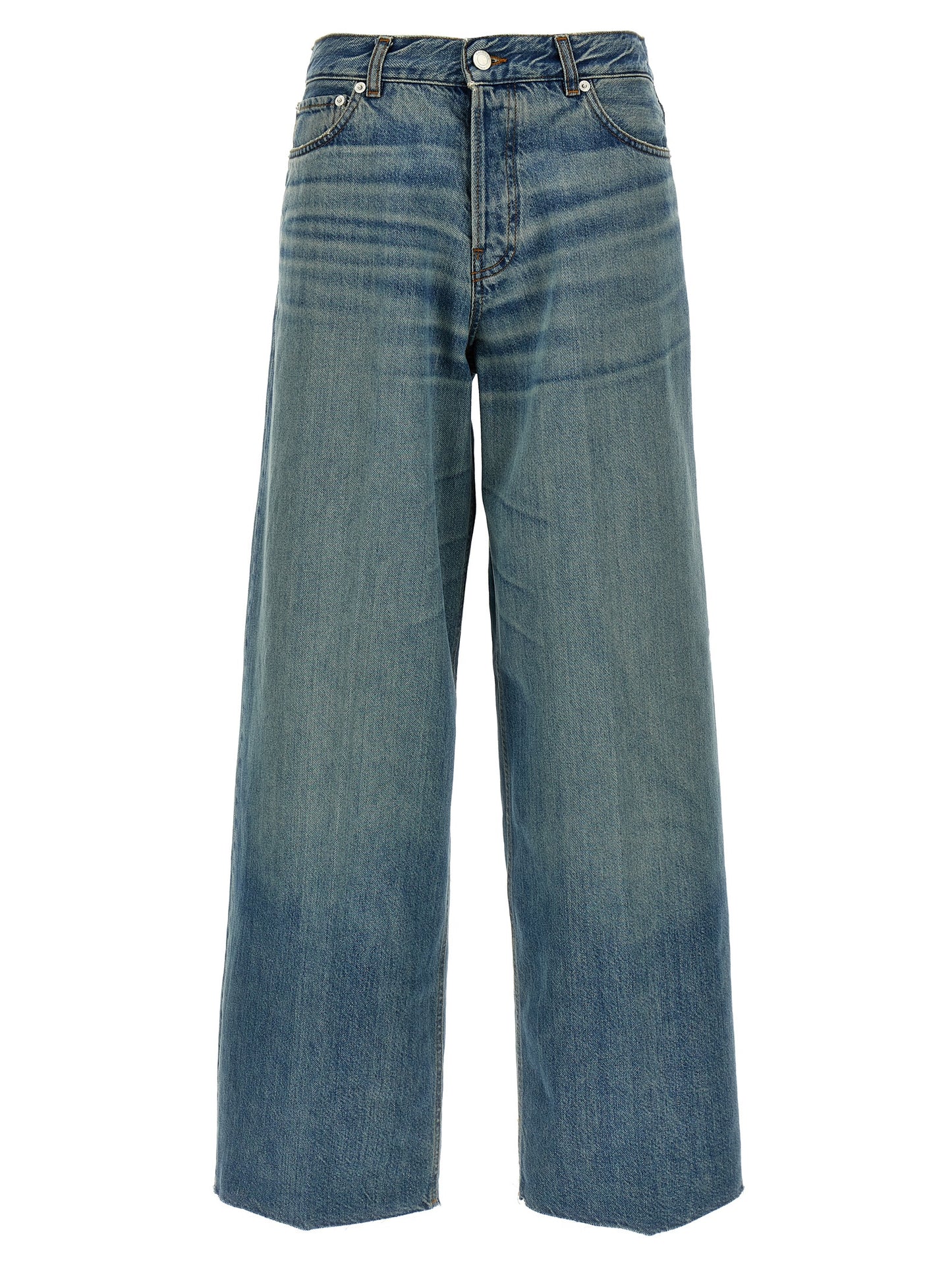 Haikure Blue Cotton Jeans Denim