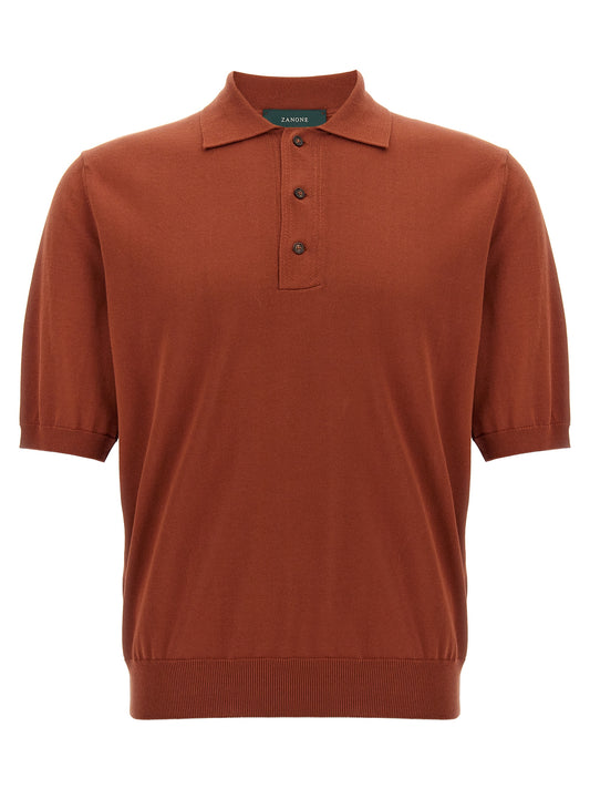 ZANONE Multicolor Cotton Polo Shirt