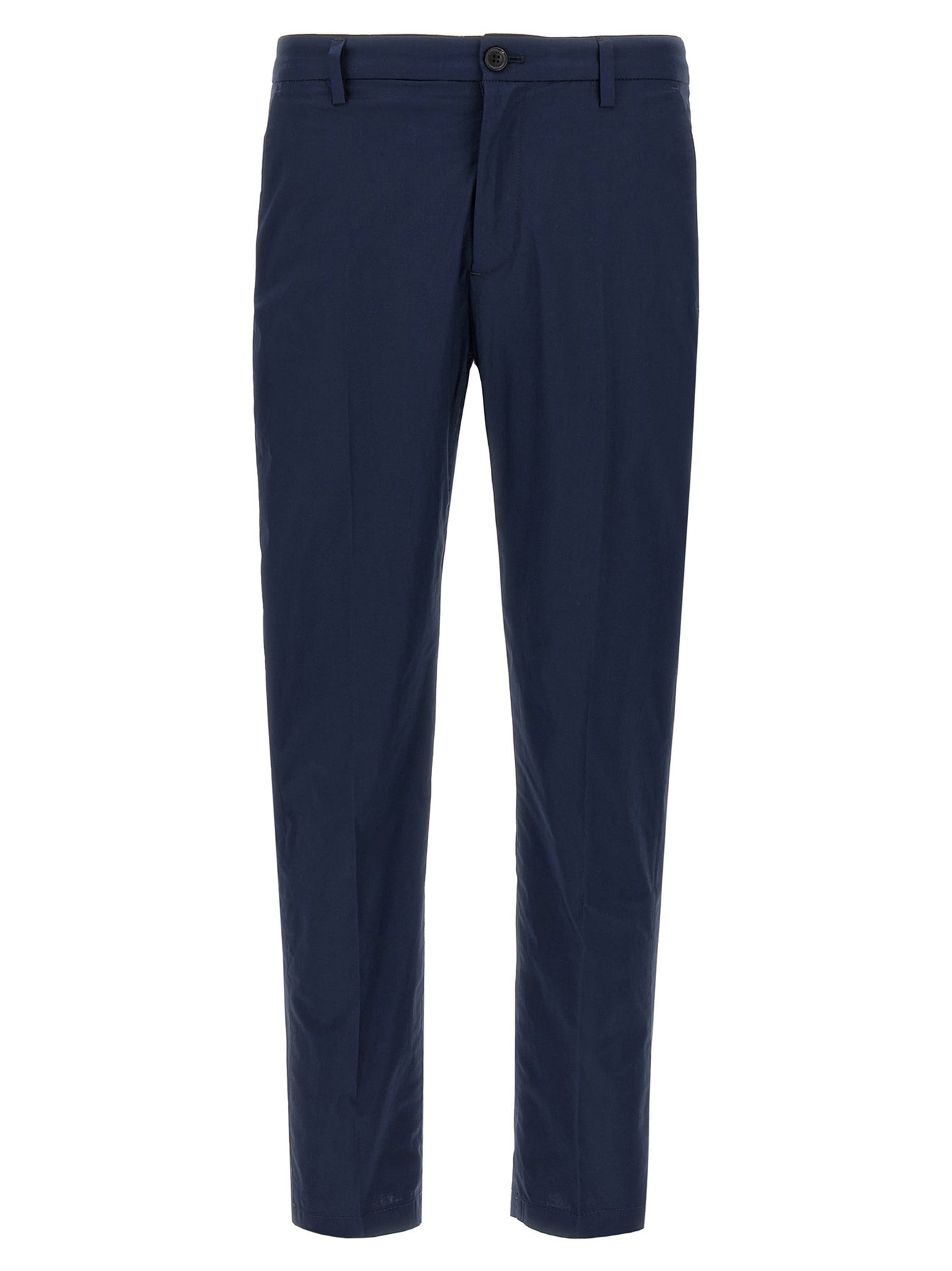 Department 5 Blue Cotton Cropped Pants