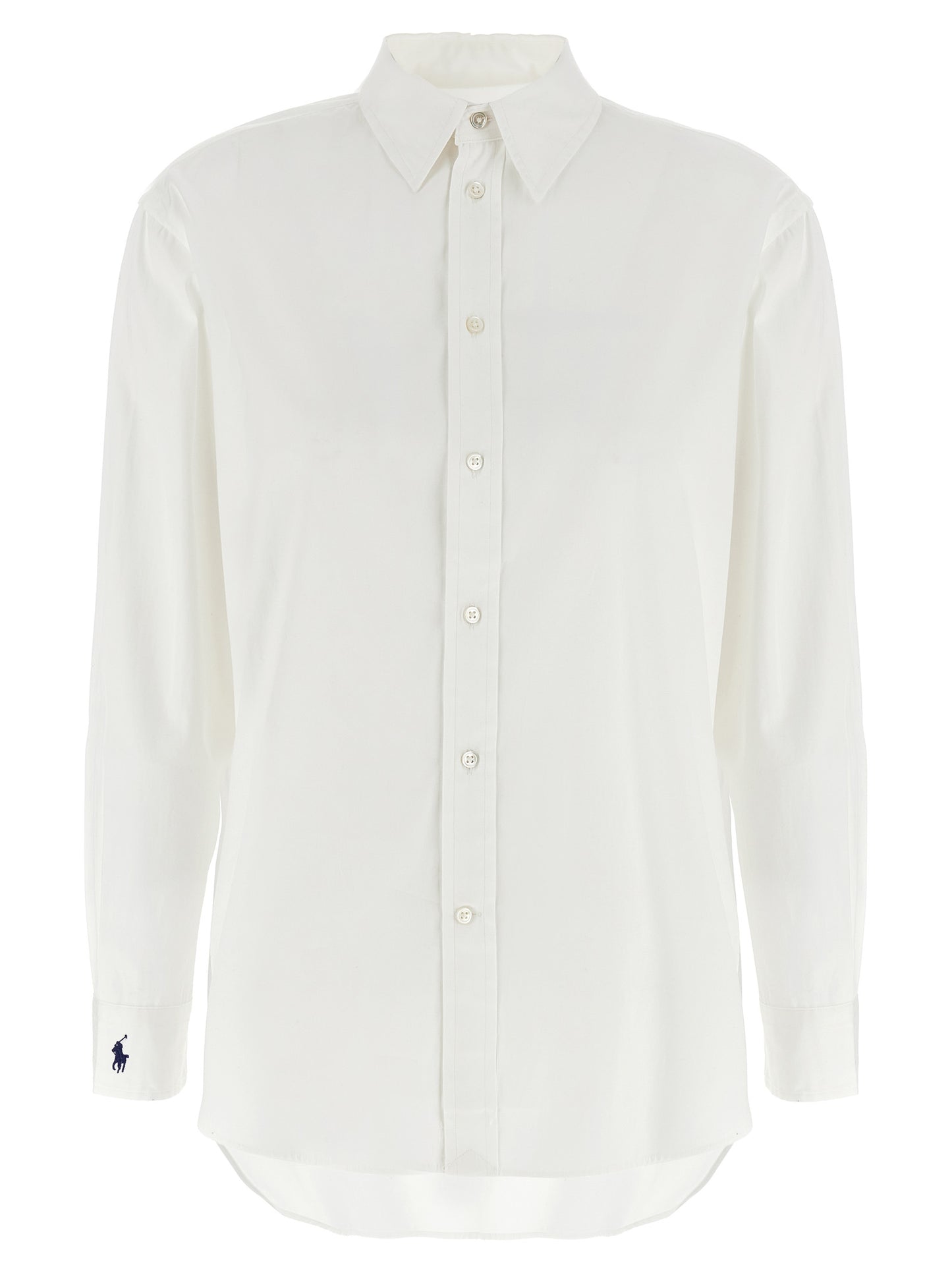 Polo Ralph Lauren White Cotton Blouse