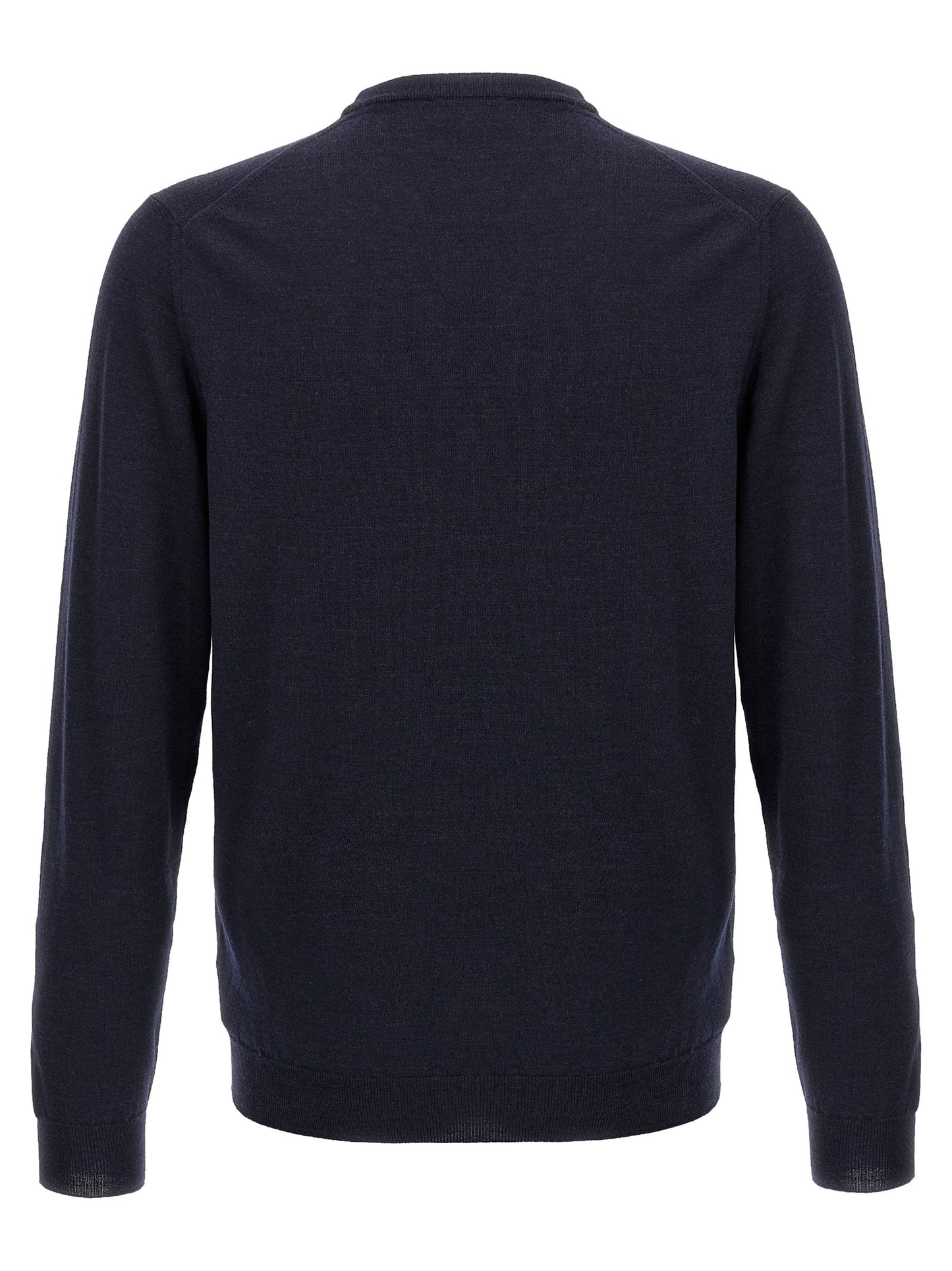 ZANONE Blue Virgin Wool Cardigan