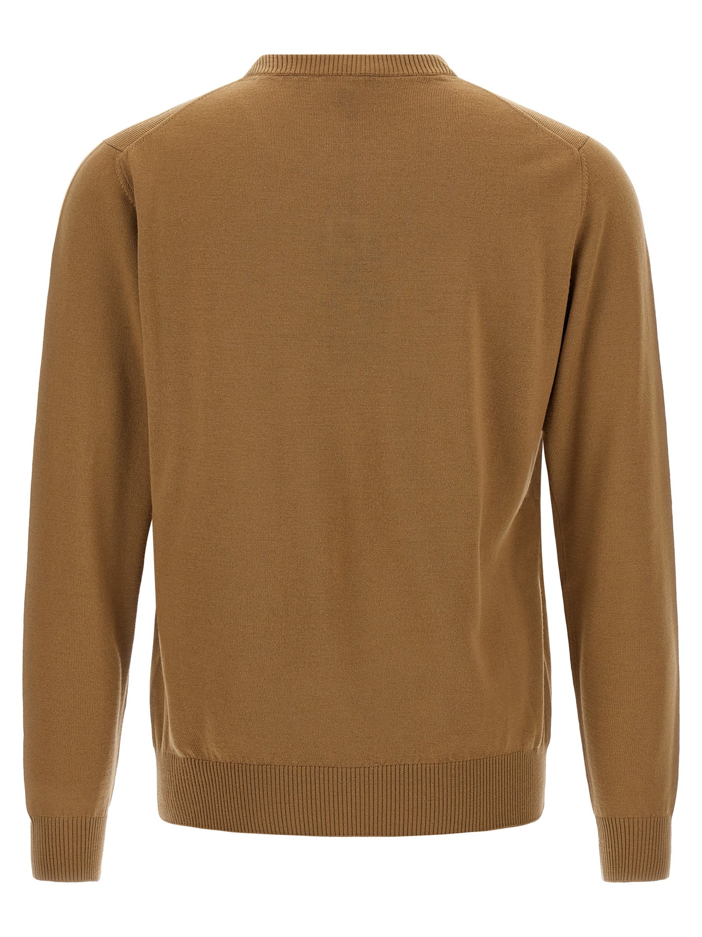 Fendi Beige Virgin Wool Cardigan