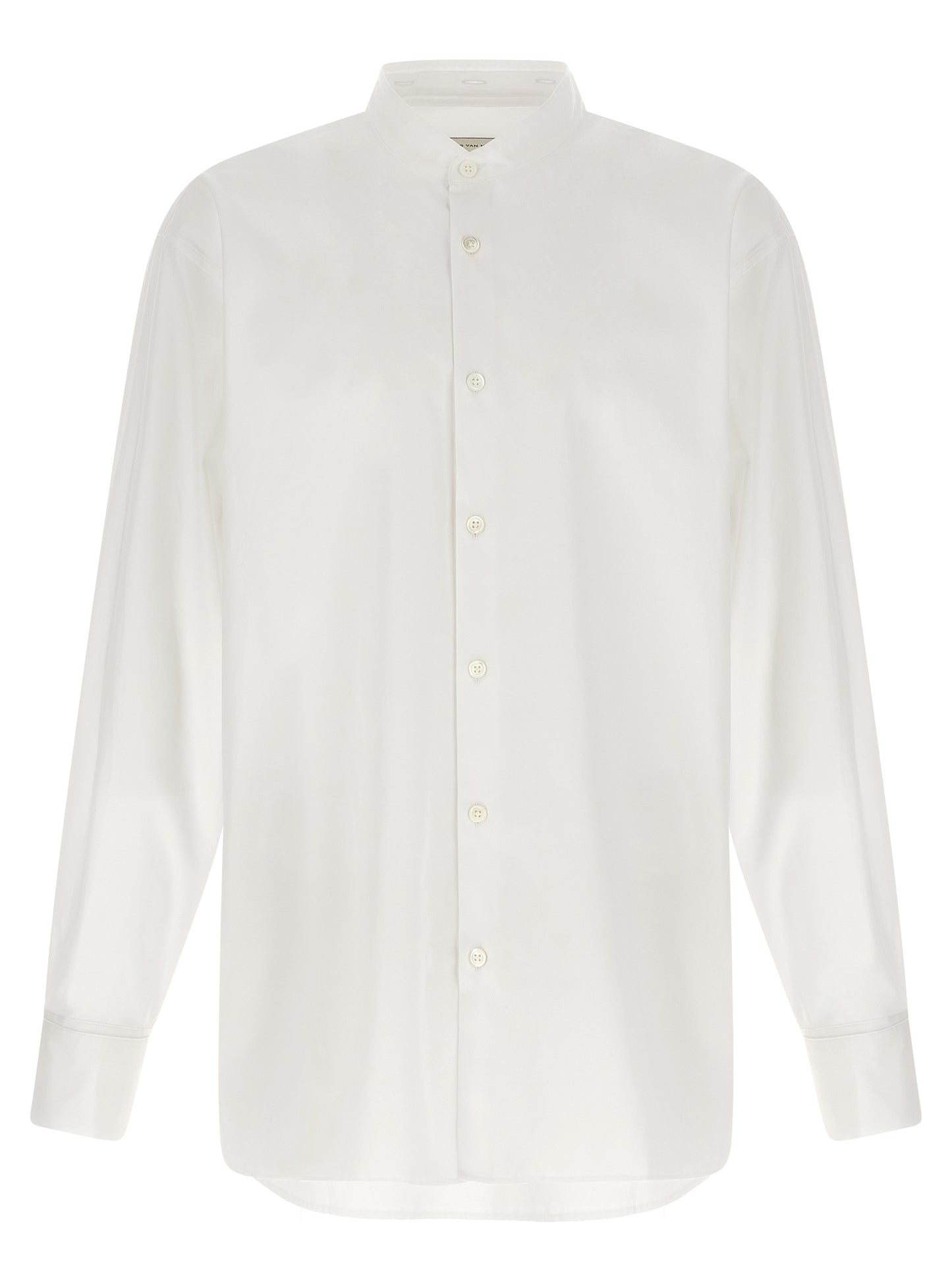 Dries Van Noten White Cotton Blouse