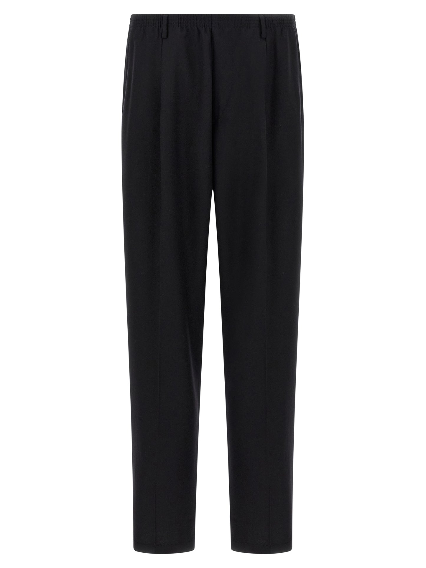 CELLAR DOOR Black Wool Casual Pants