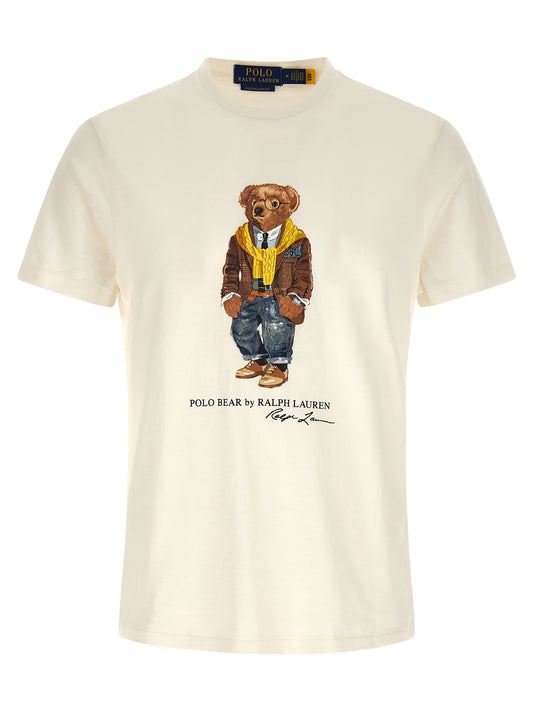 Polo Ralph Lauren White Cotton T-Shirt