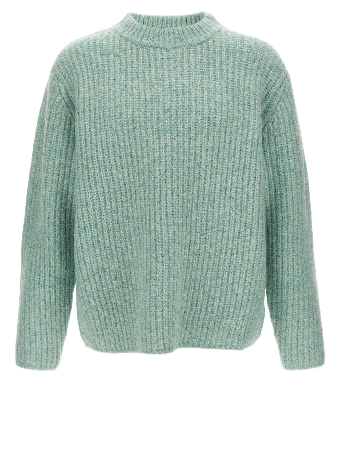 SÉFR Blue Marabou Cardigan