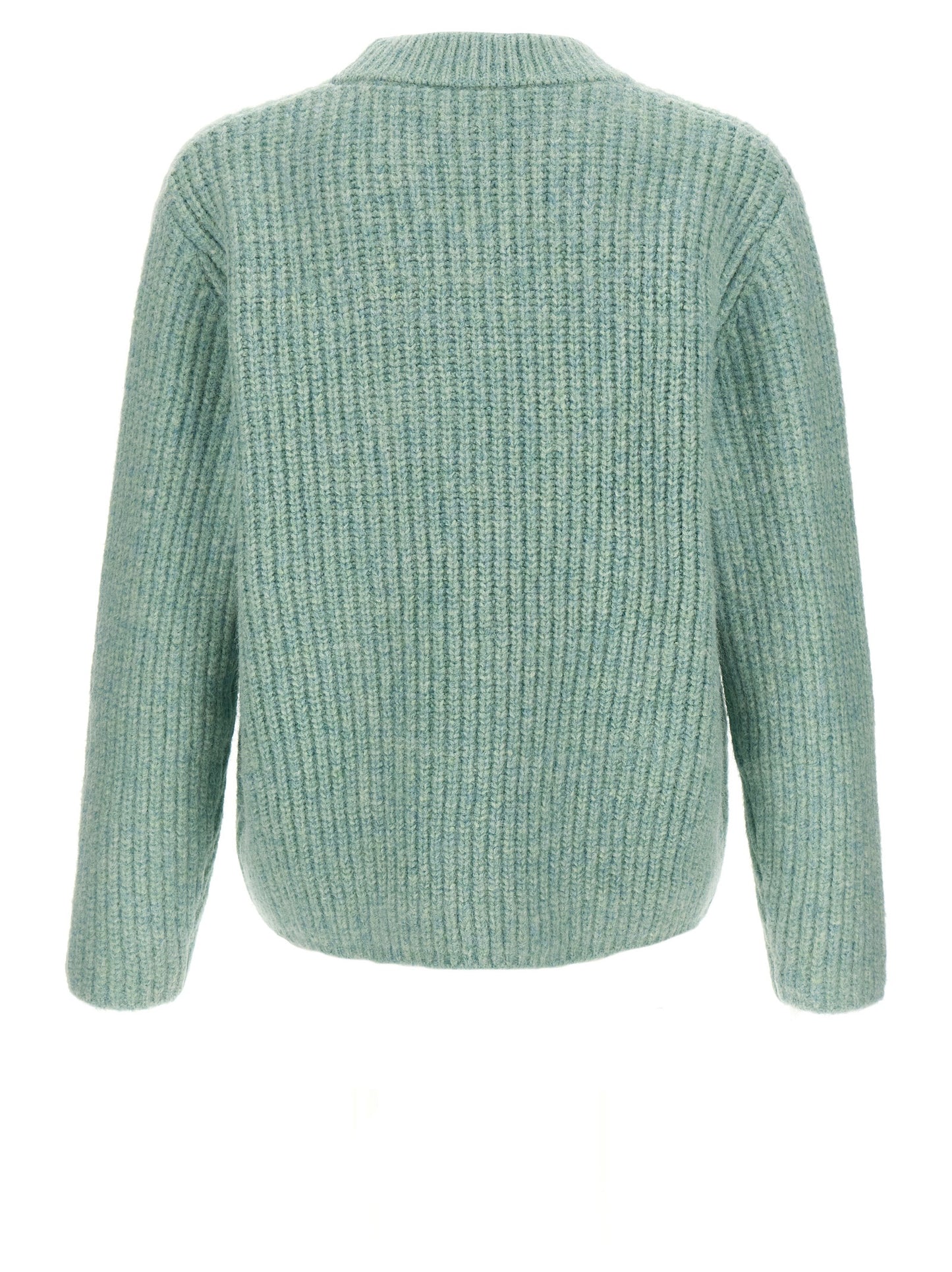 SÉFR Blue Marabou Cardigan