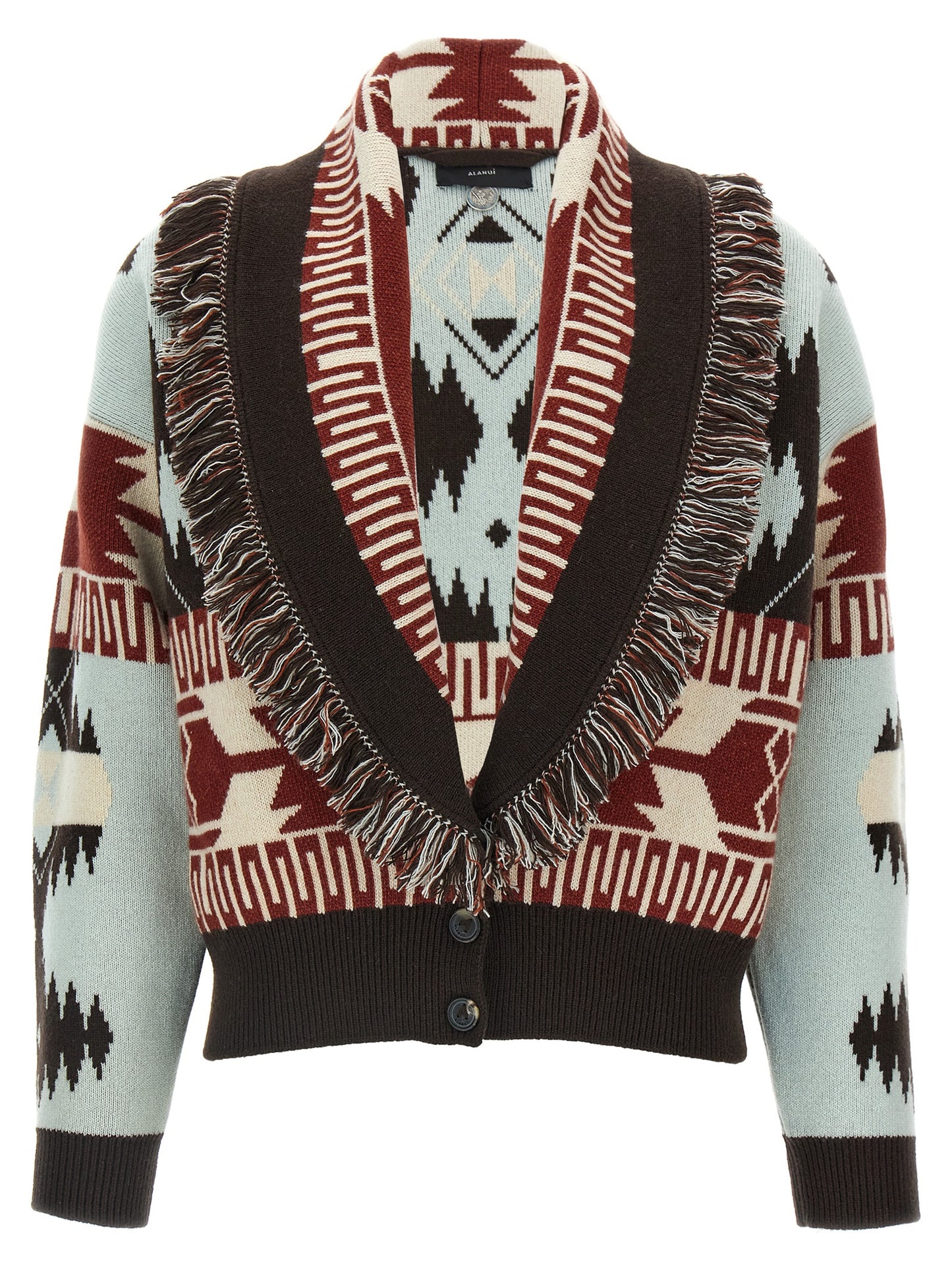 Alanui Multicolor Wool Cardigan