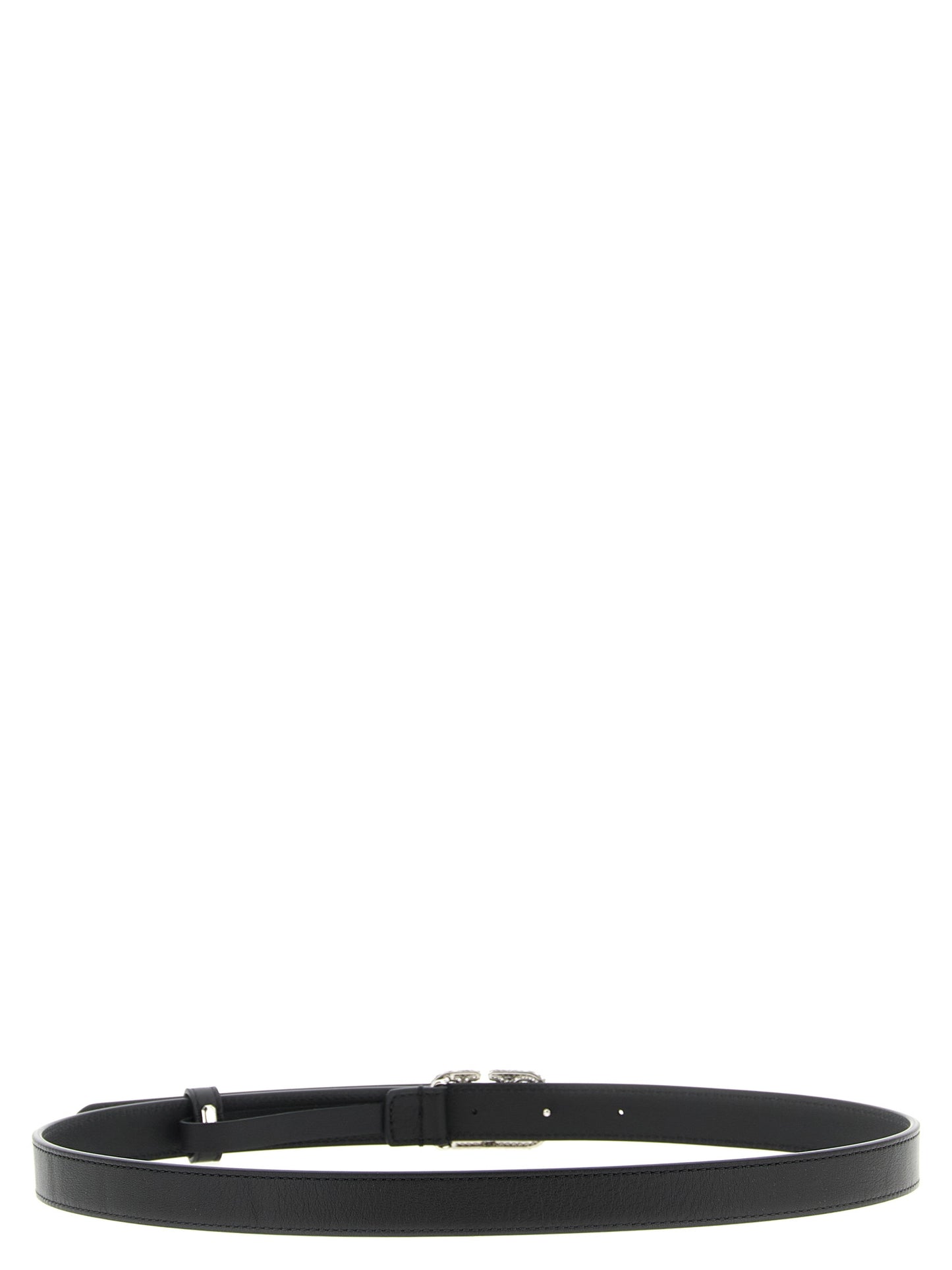 Valentino Garavani Black Calfskin Regular Belt