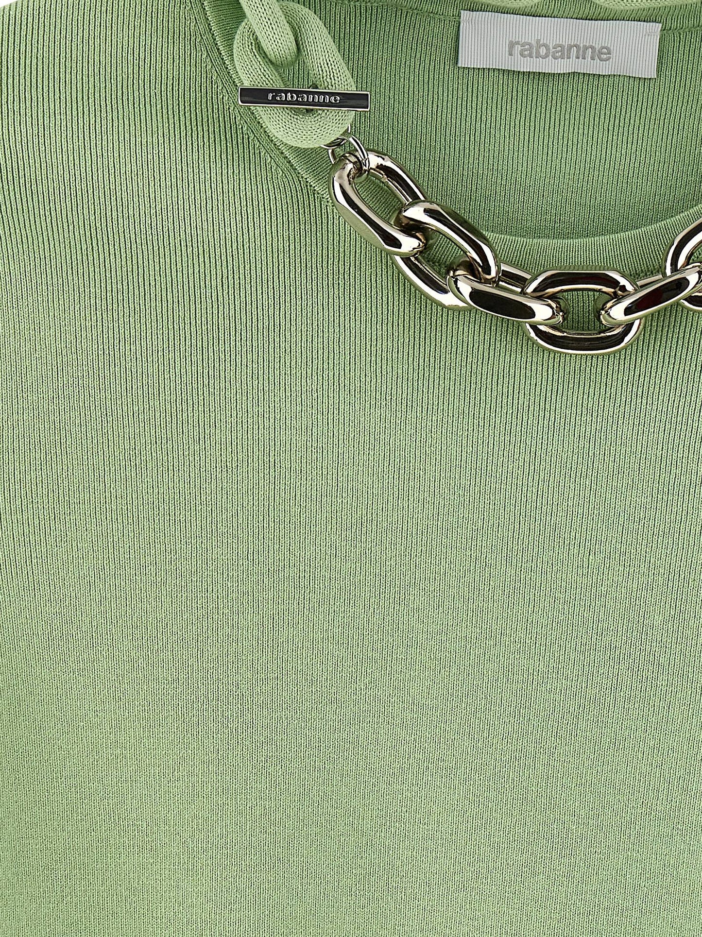 Paco Rabanne Bicolor Textile T-Shirt