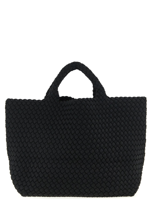 NAGHEDI Black Neoprene Tote Bag