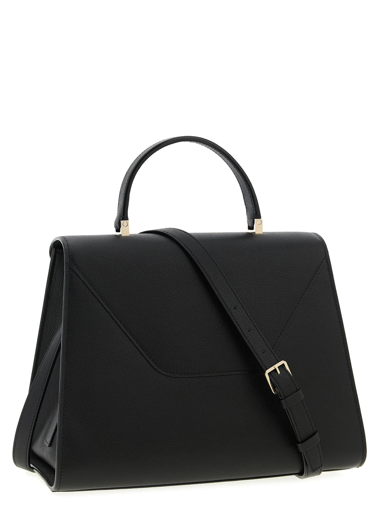 Valextra Black Calfskin Handbag
