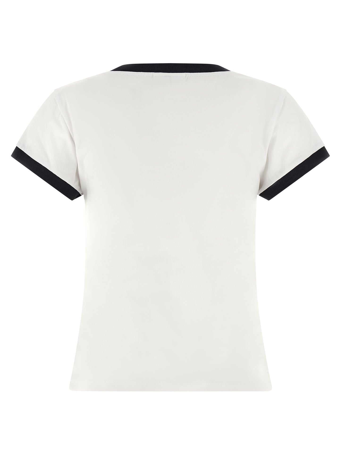 Ganni White Organic Cotton T-Shirt