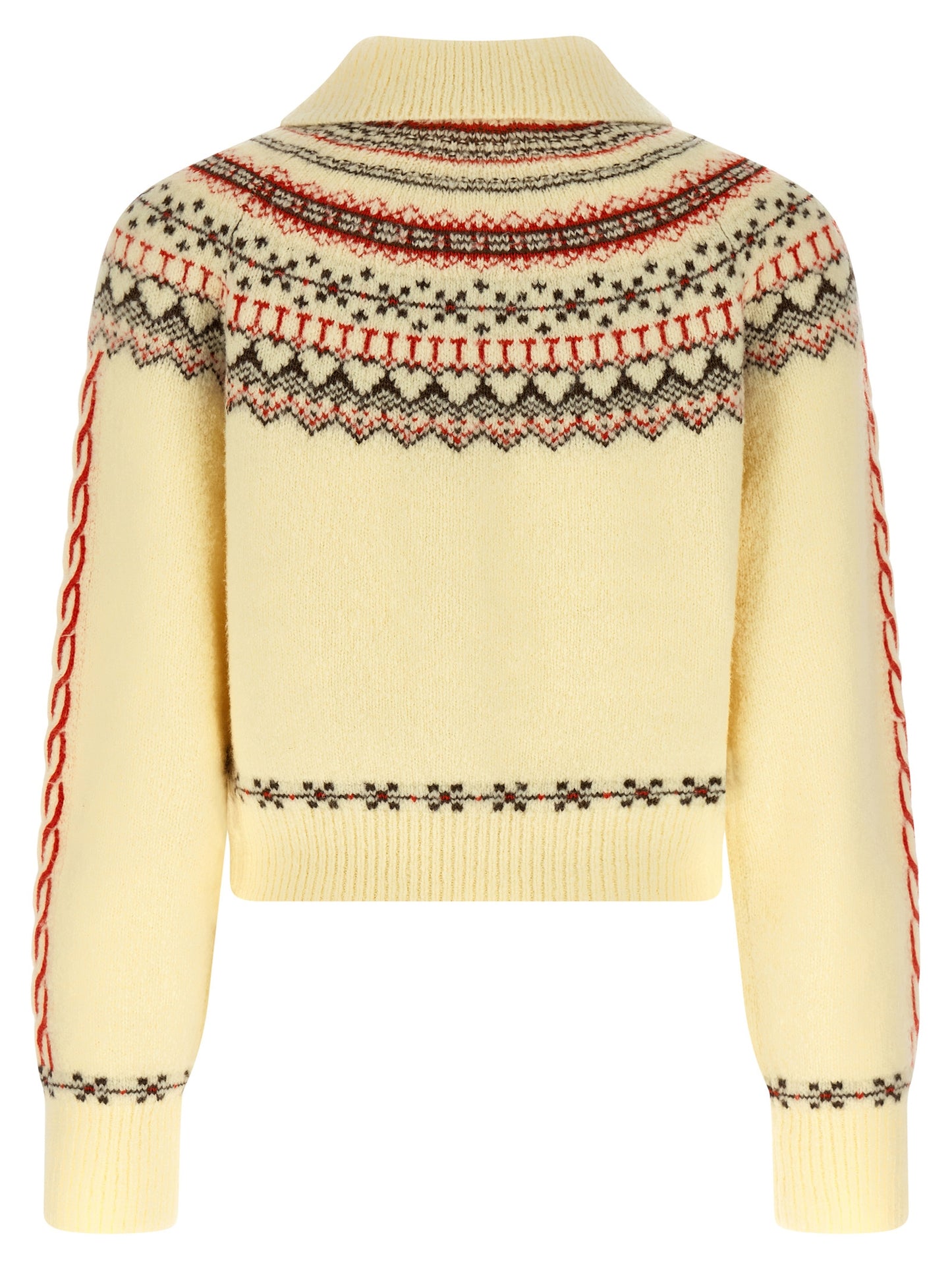 Guest in Residence Multicolor Wool Cardigan