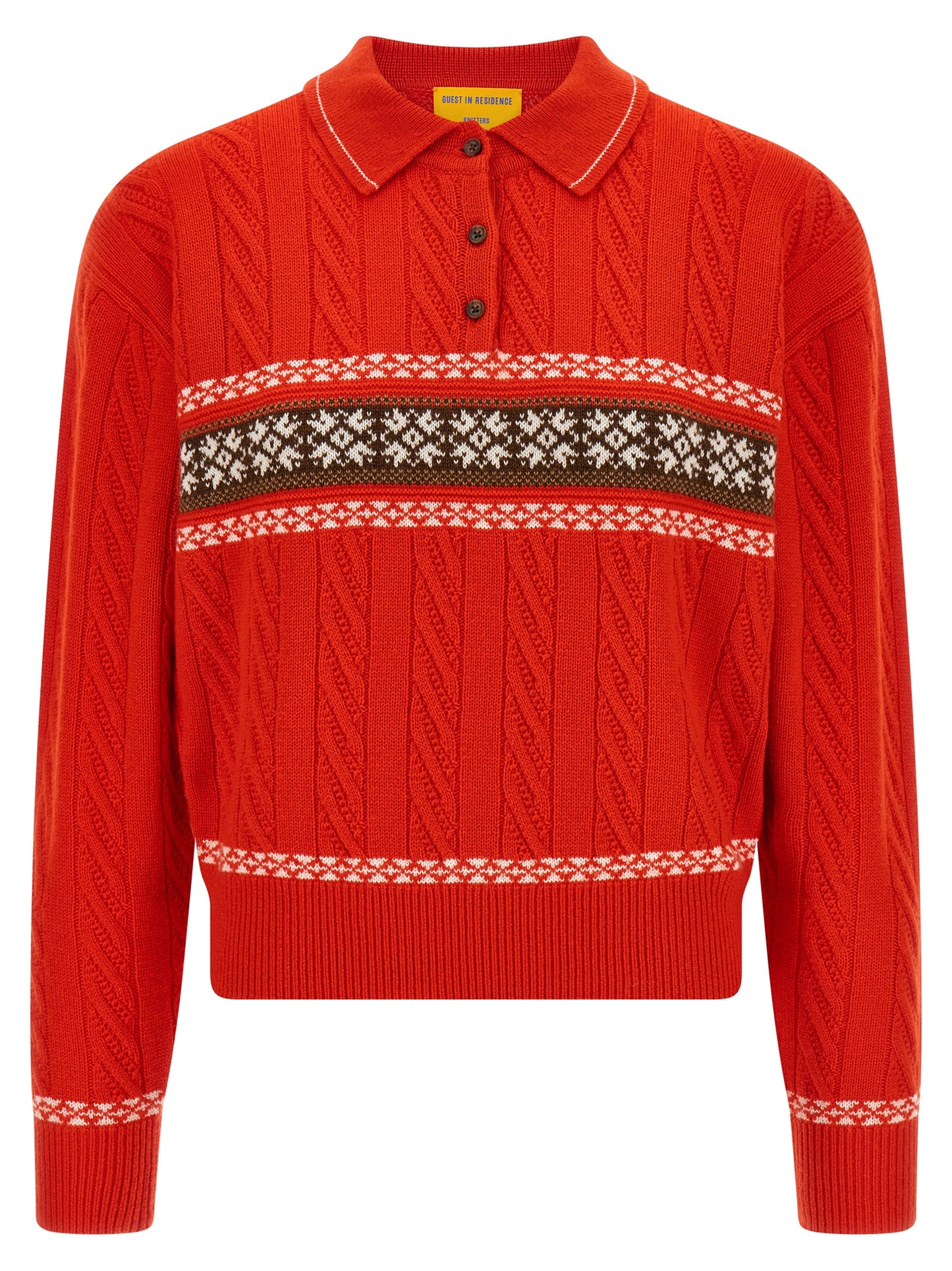 Guest in Residence Multicolor Wool Cardigan