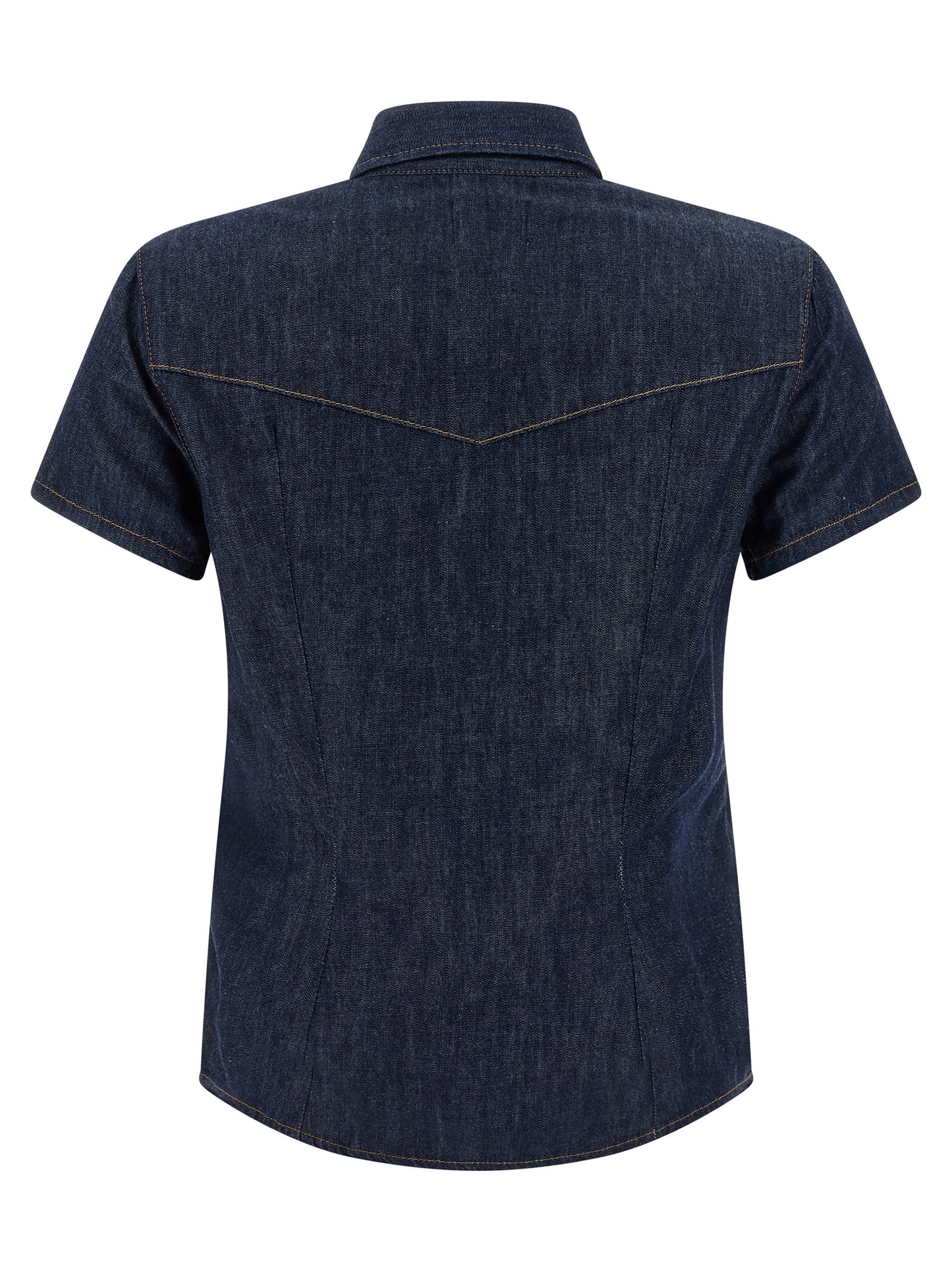 Khaite Blue Cotton Blouse