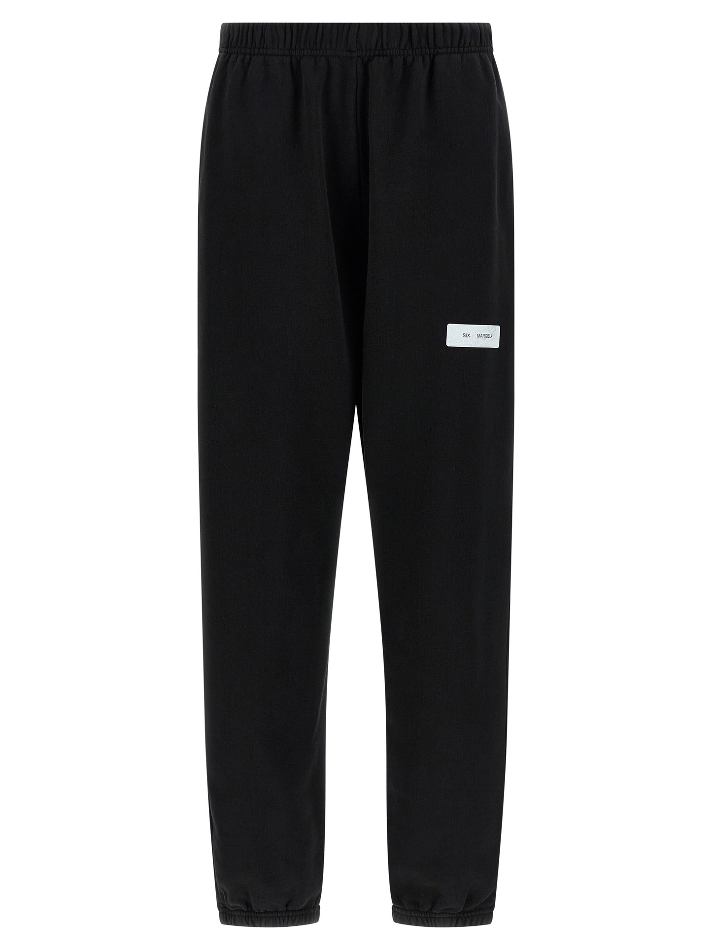 MM6 Maison Margiela Black Cotton Joggers (Workout Pants)