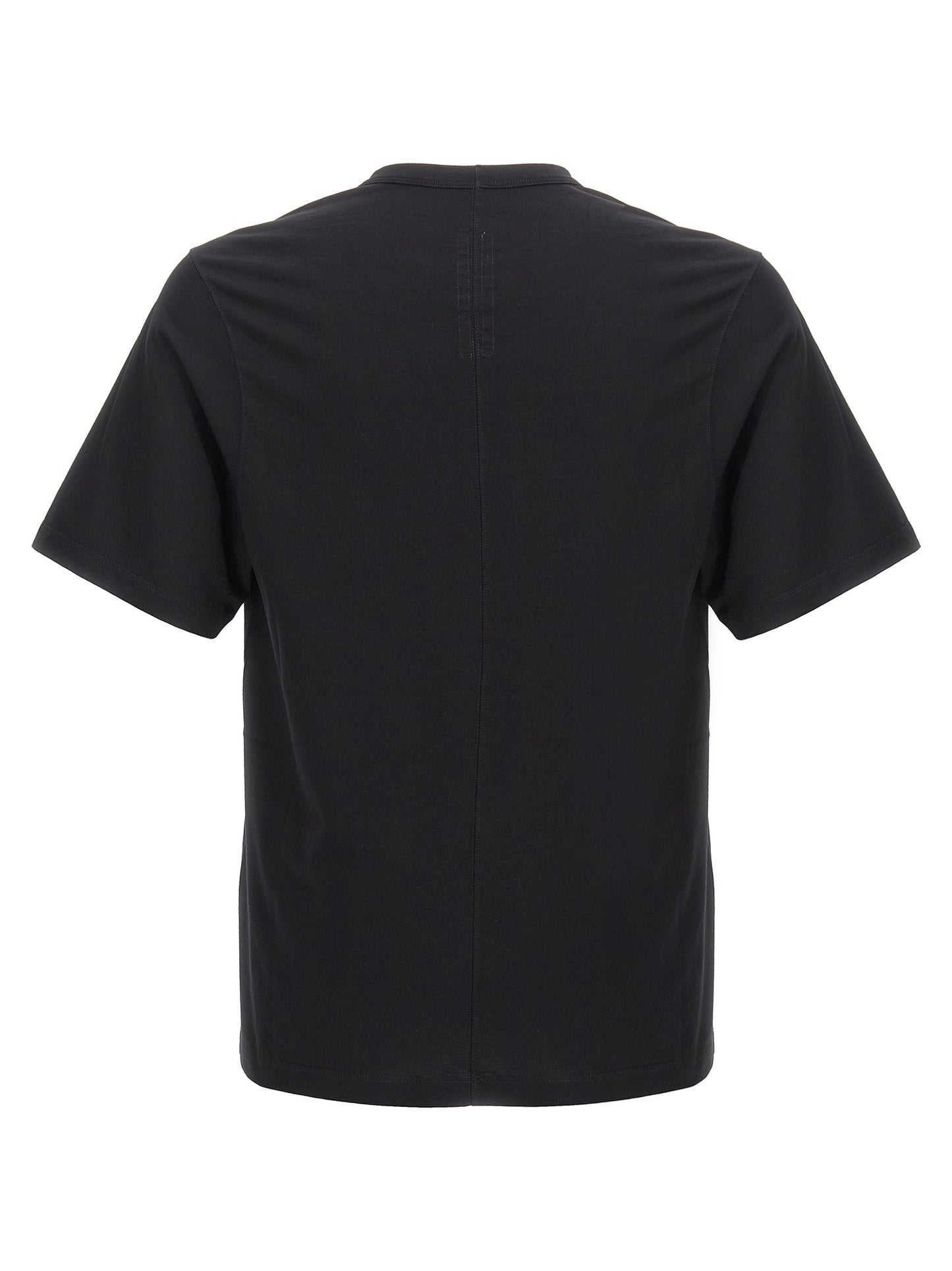 Rick Owens Black Cotton T-Shirt