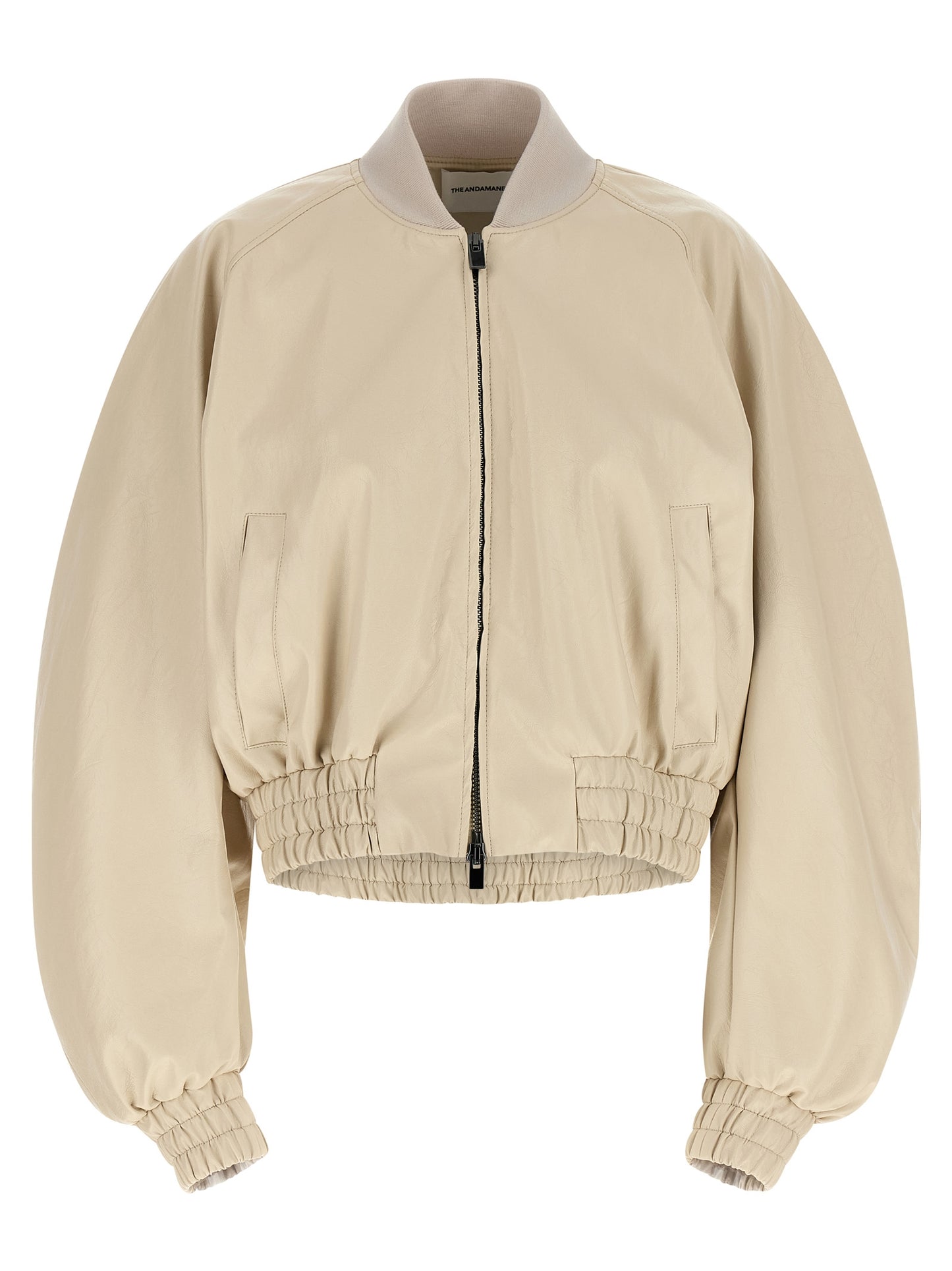 The Andamane Beige Polyethylene Bomber