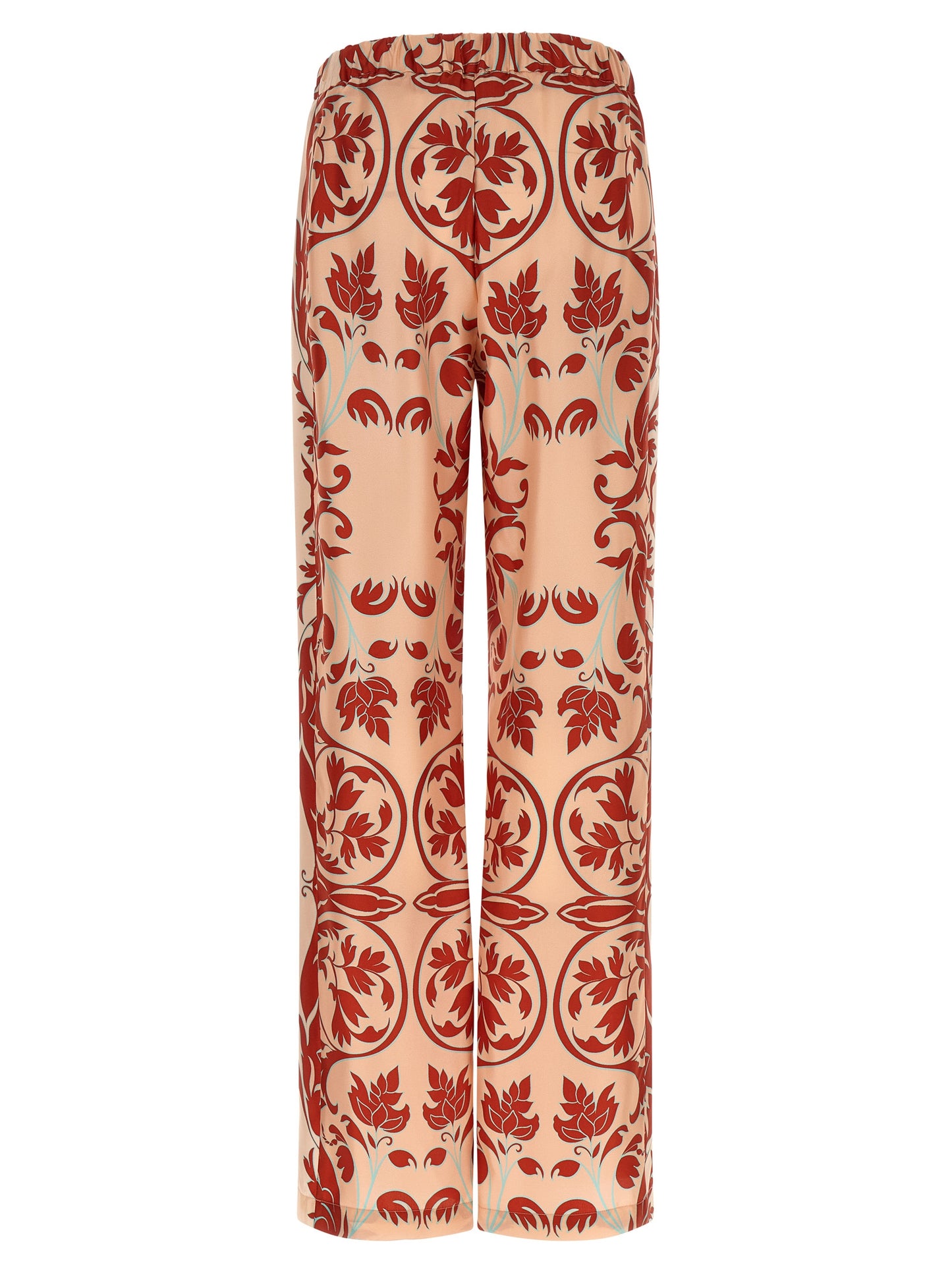 F.R.S. - FOR RESTLESS SLEEPERS Multicolor Silk Casual Pants