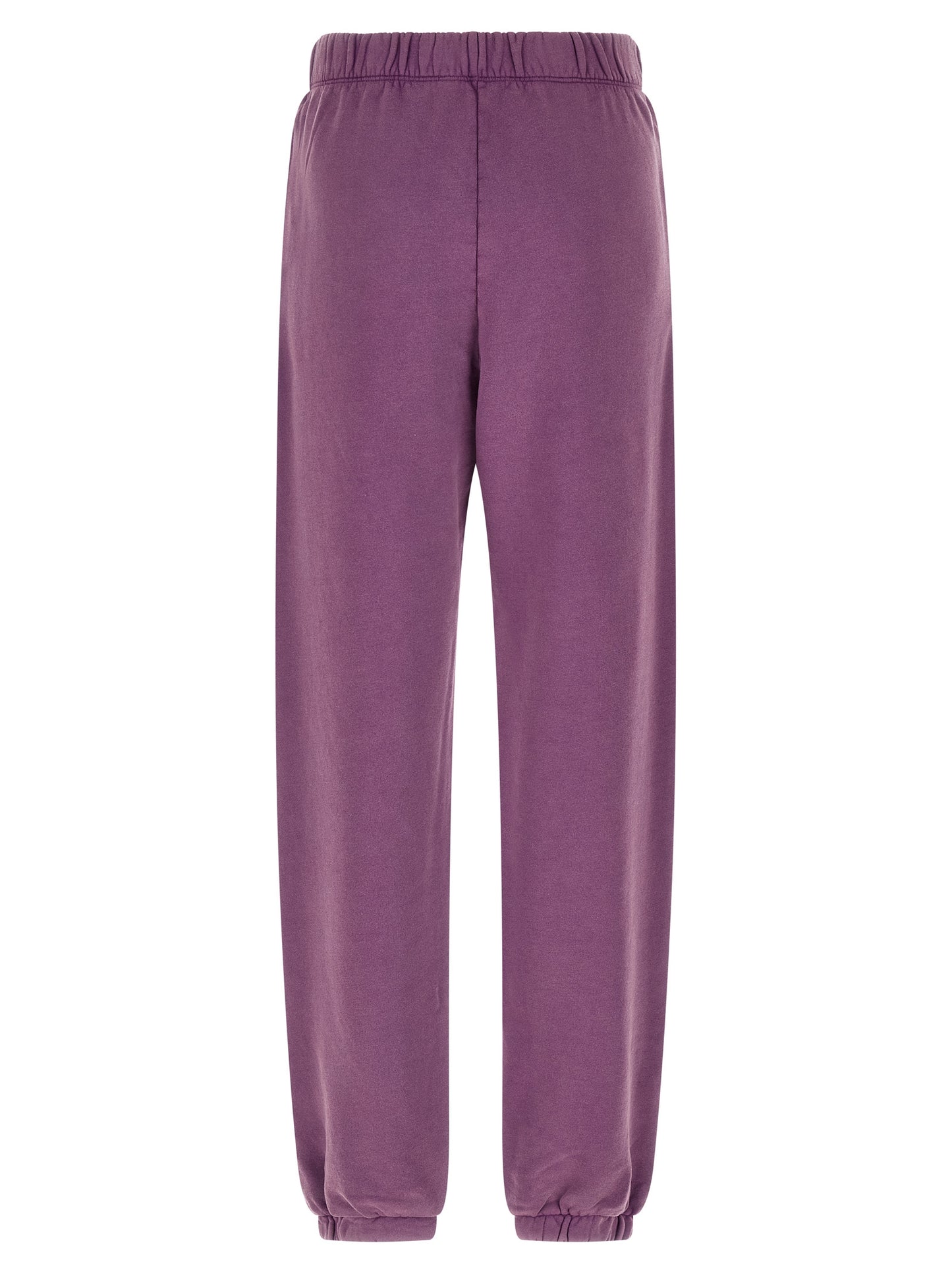 The Attico Purple Cotton Joggers (Workout Pants)
