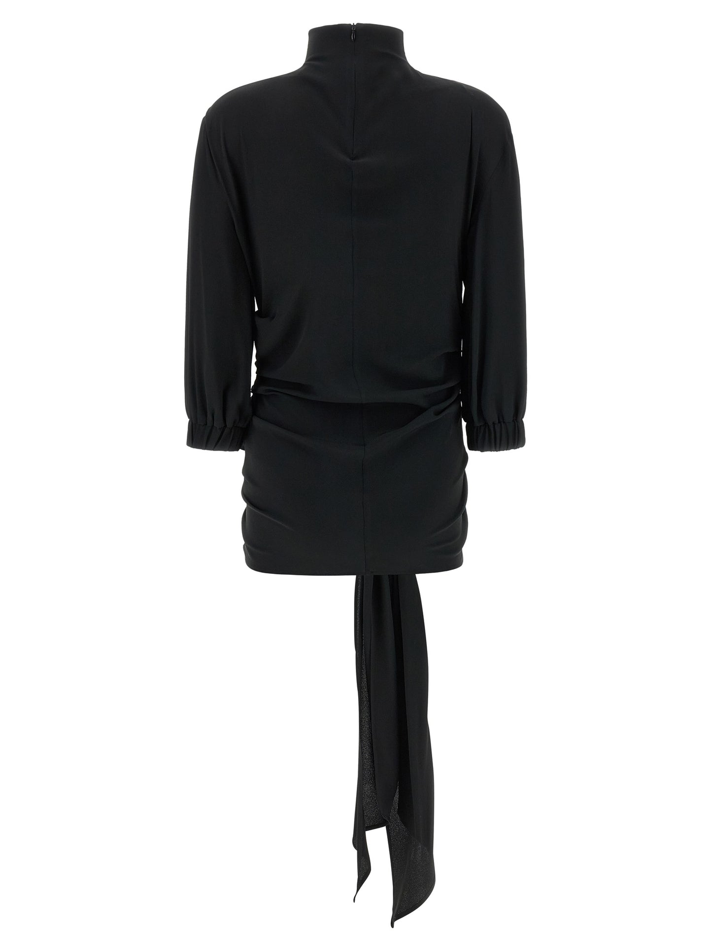 The Attico Black Acetate Tank Tops