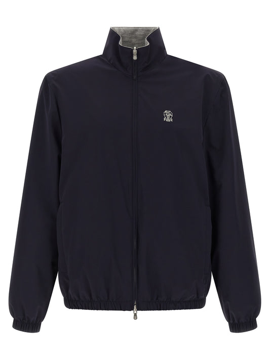 Brunello Cucinelli Multicolor Polyamide Shell Jacket