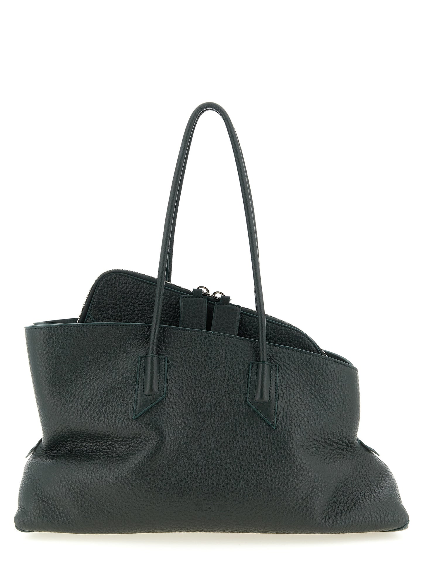 The Attico Bicolor Calfskin Shoulder Bag
