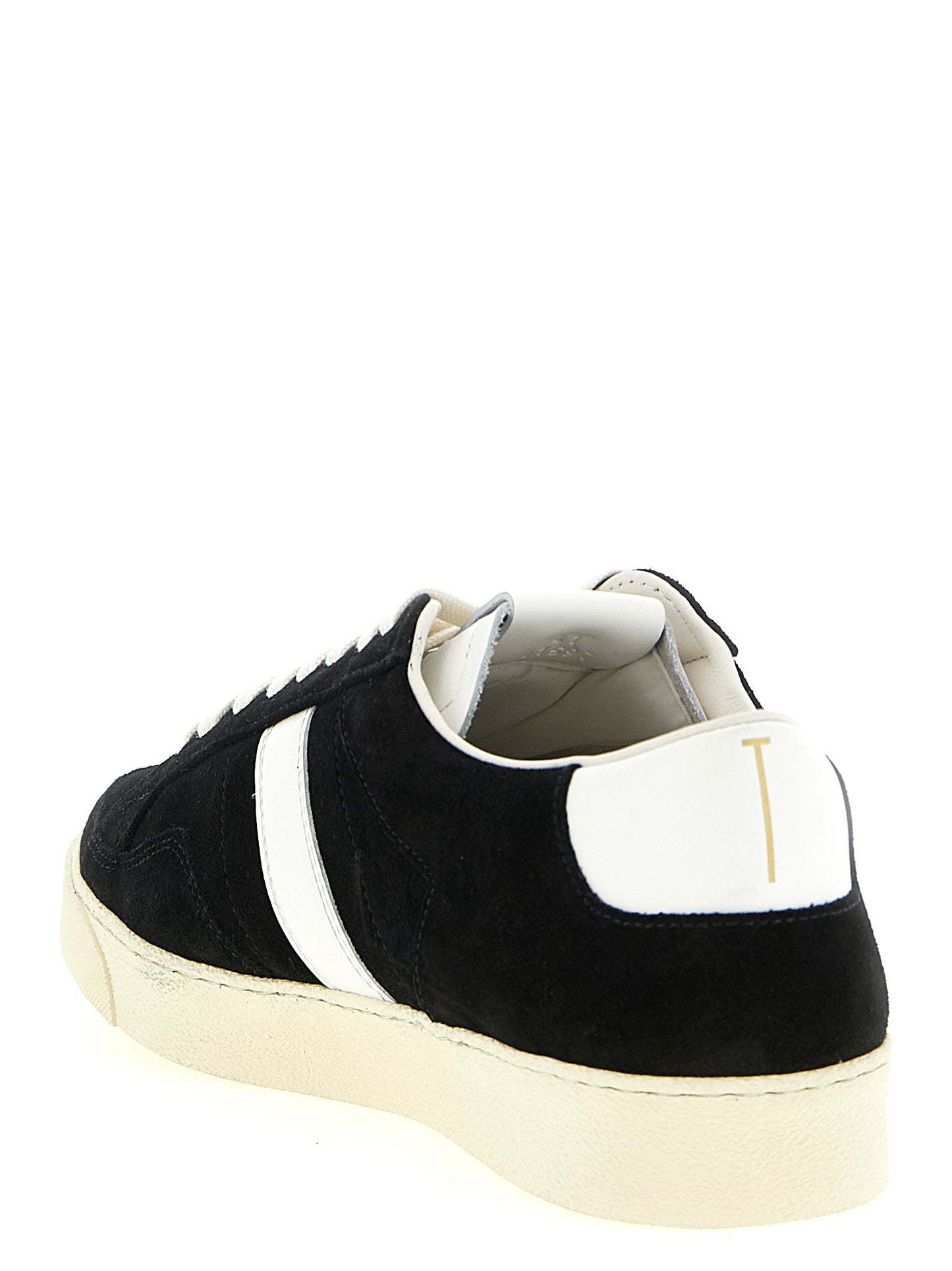 Tom Ford Bicolor Leather Low Top Sneakers