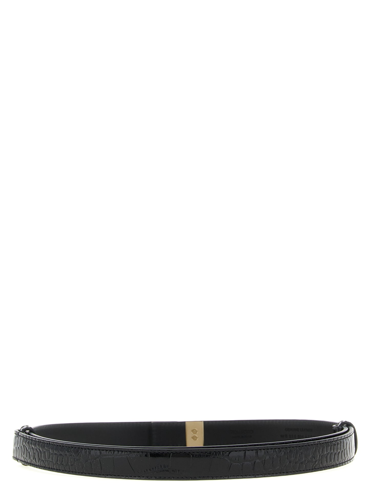 Tom Ford Black Calfskin Regular Belt