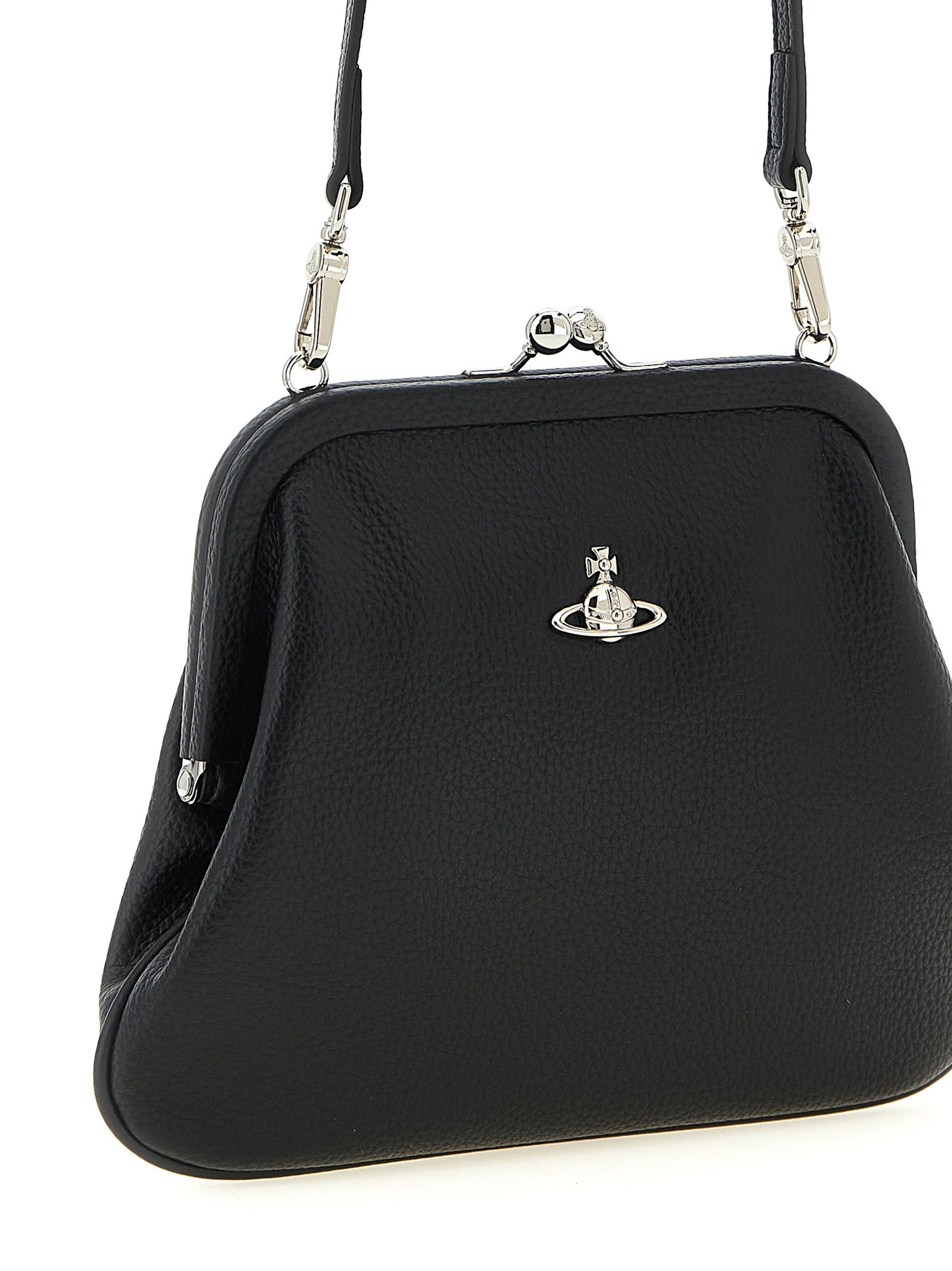 Vivienne Westwood Black Polyethylene Clutch Bag
