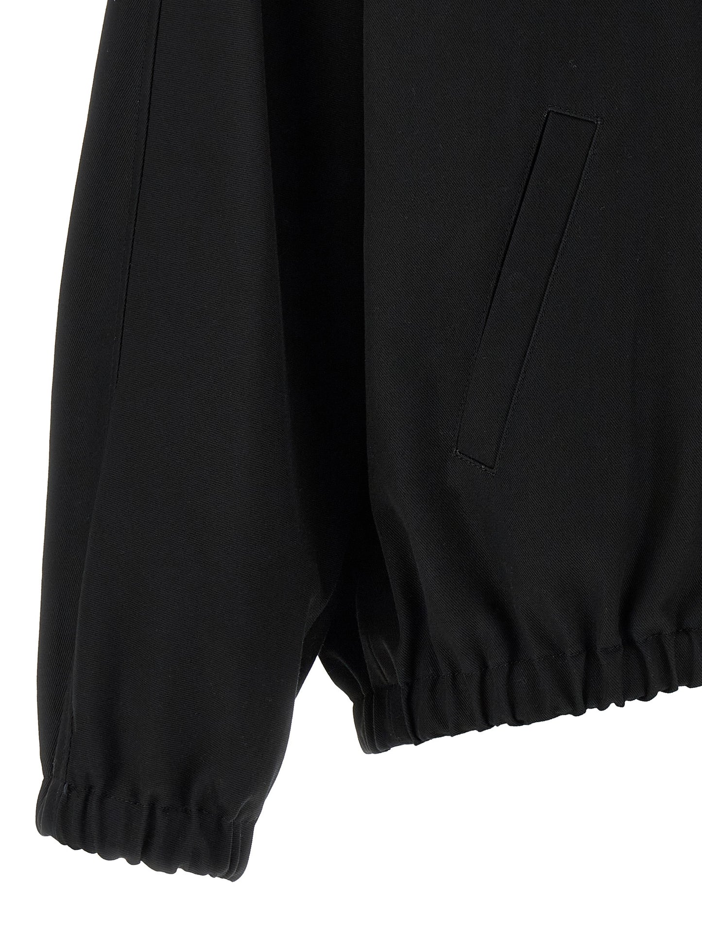Courrèges Black Cotton Bomber