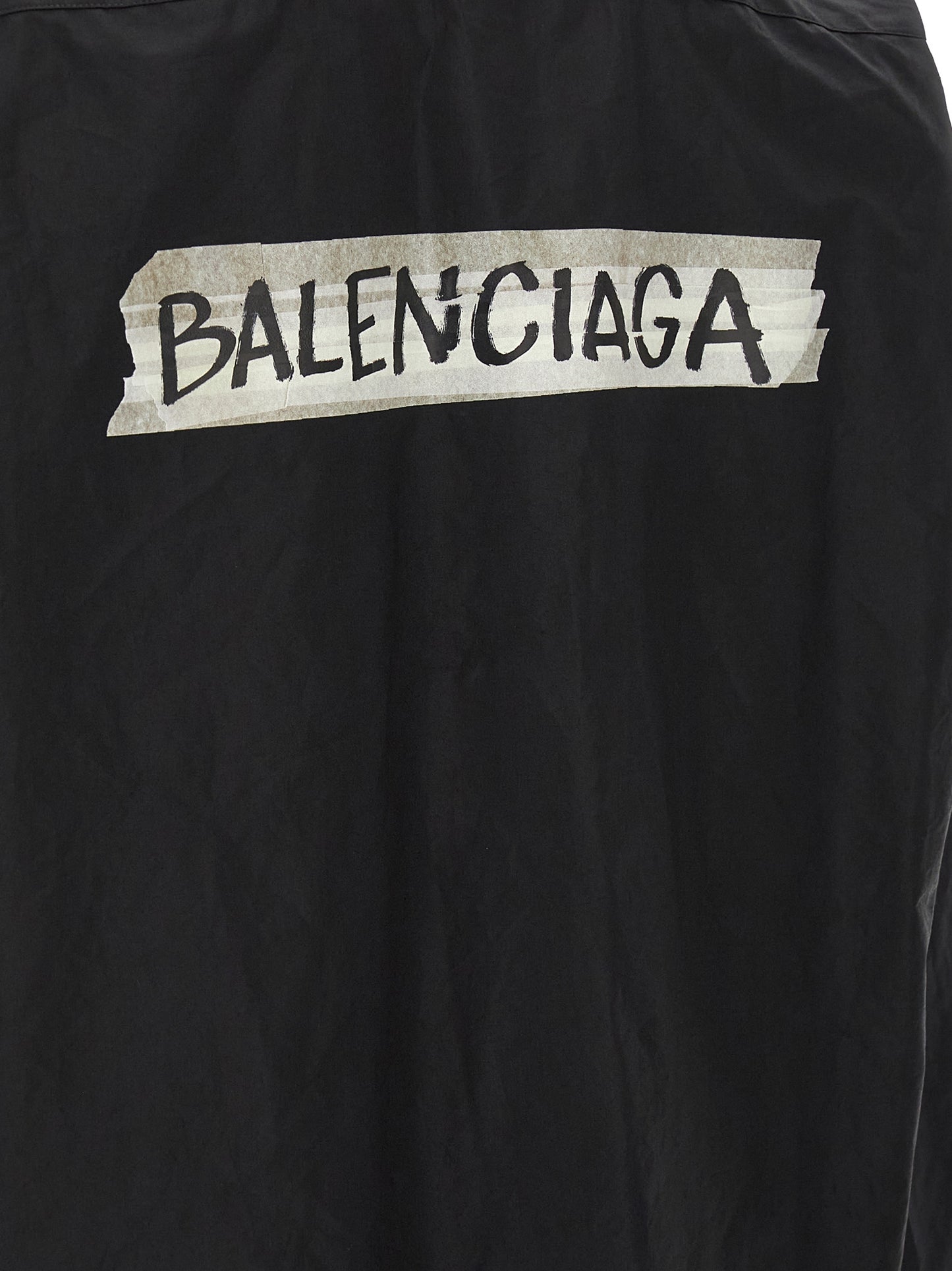 Balenciaga Black Cotton Blouse